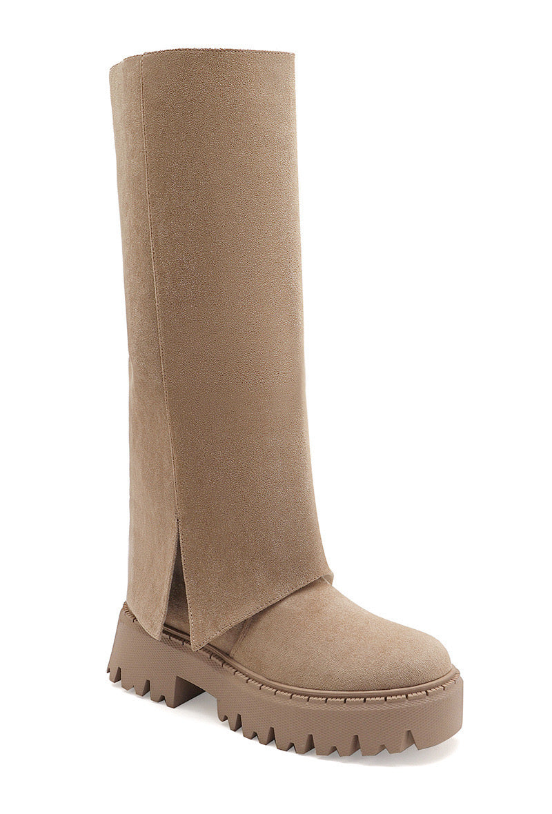 Boots May Beige