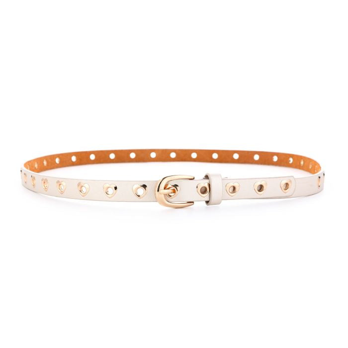 Belt Heart Beige