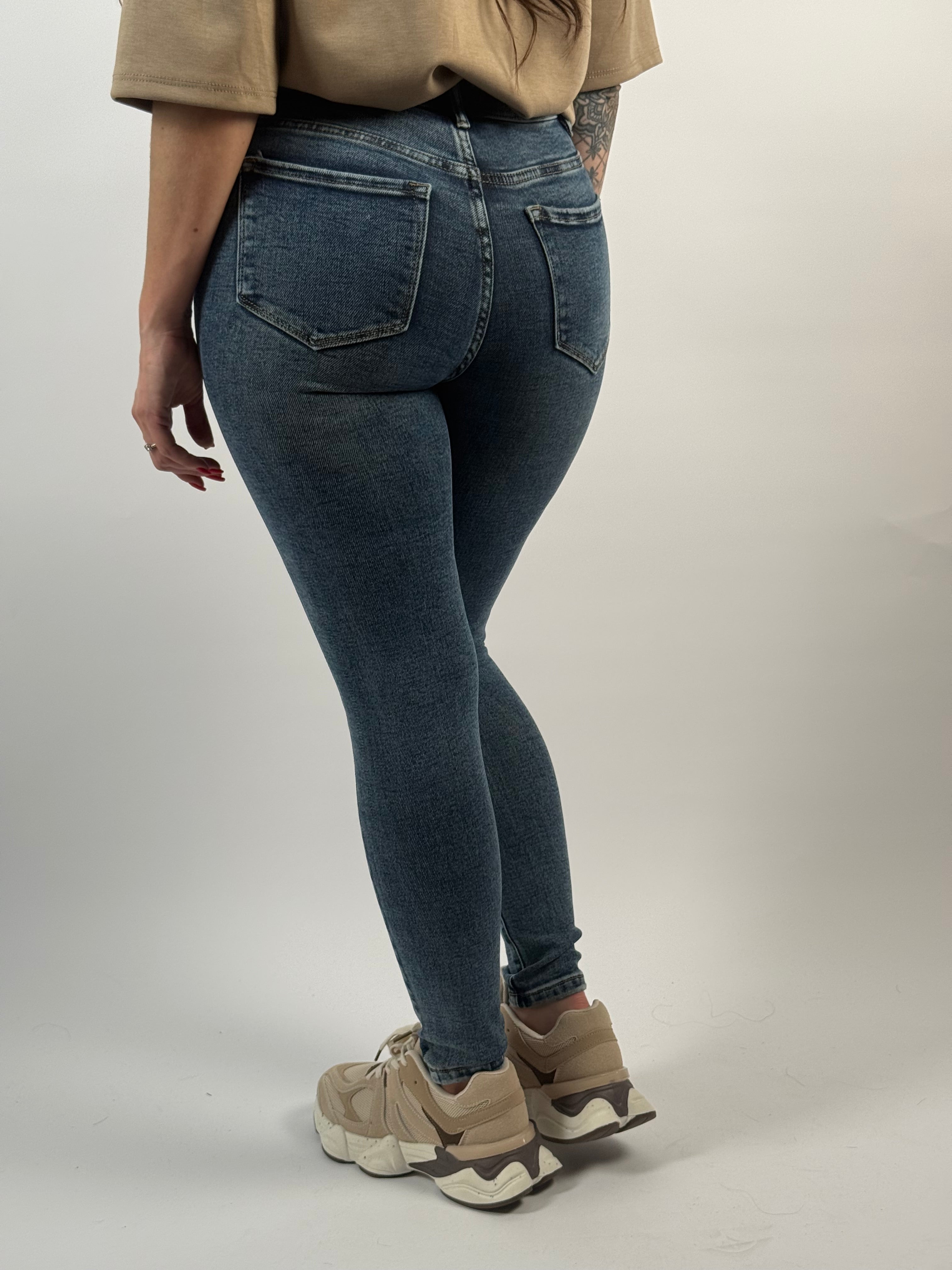 Jeans L 5377-16 Skinny Blauw
