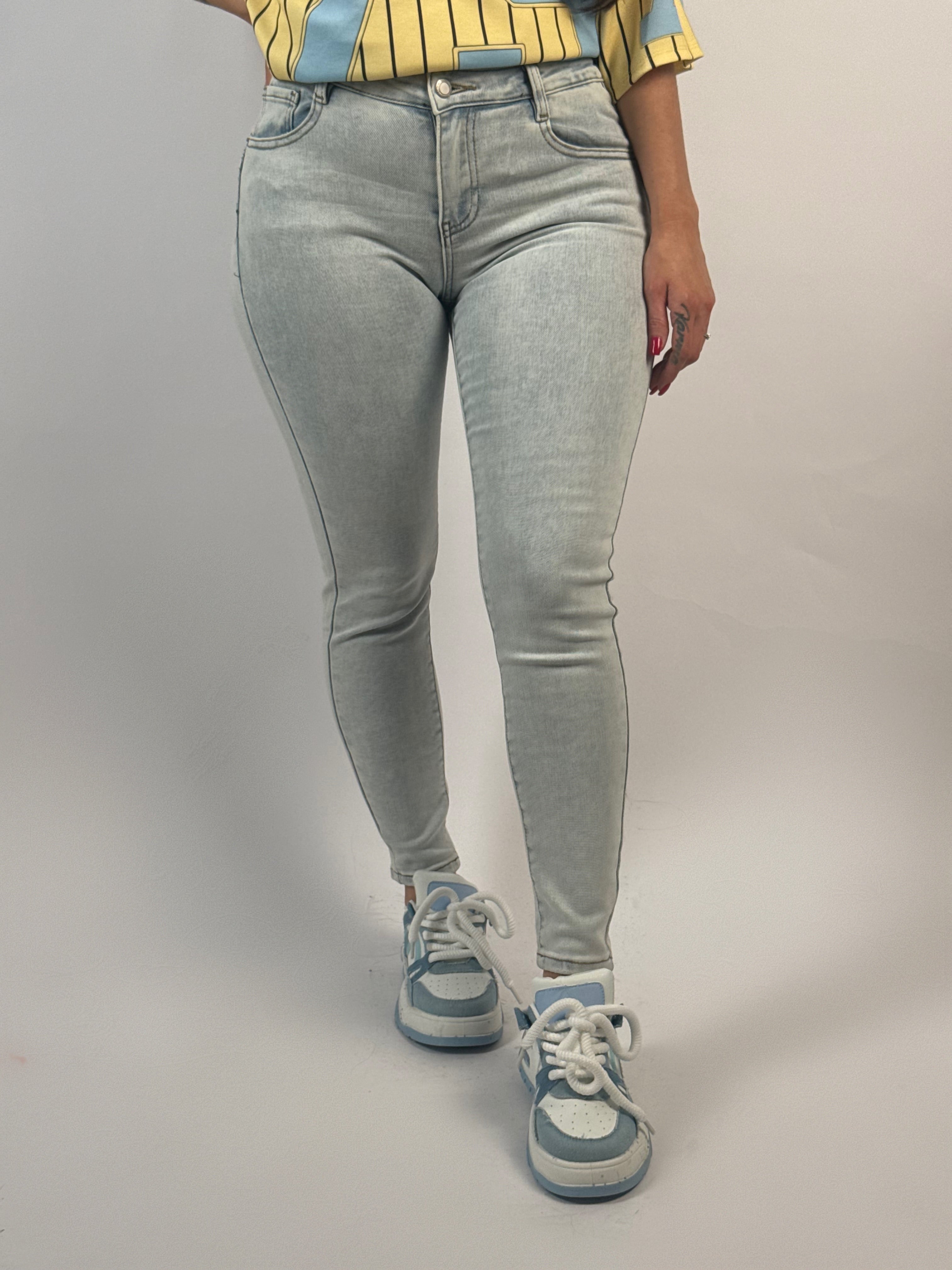 Jeans L 5355-16 Skinny Blauw