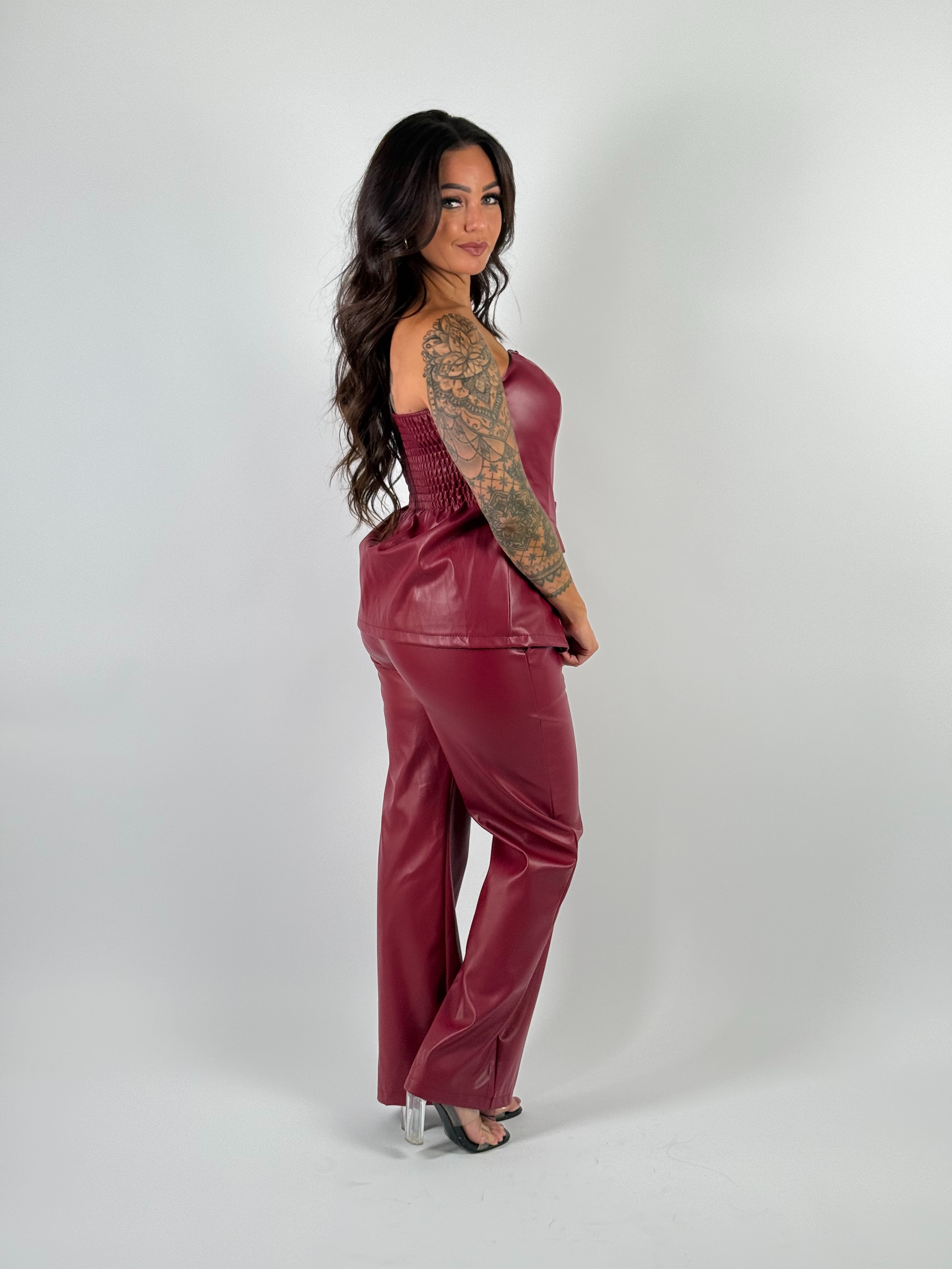 Set Leer 876 Fine Bordeaux