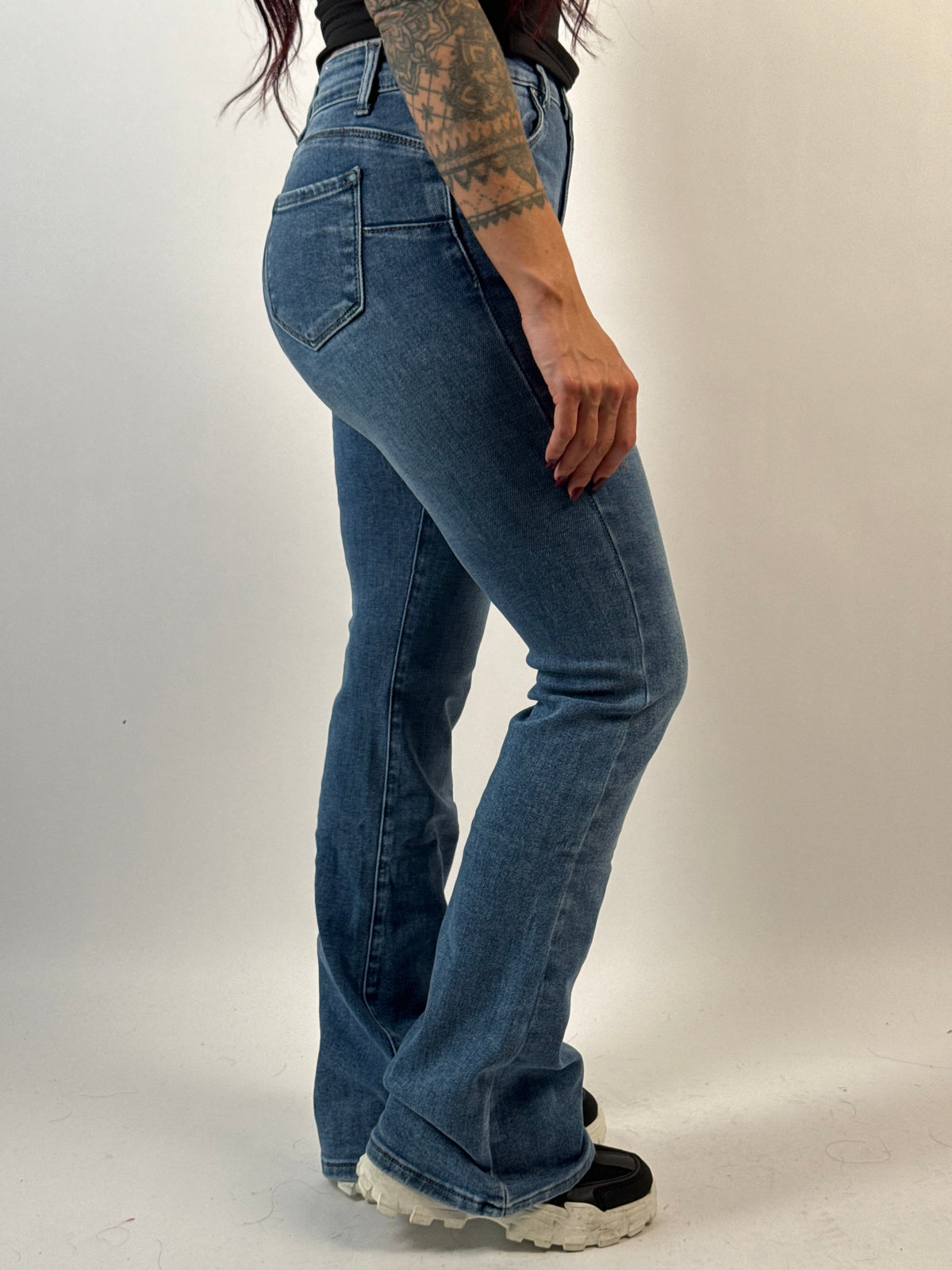 Jeans H 5373-1 Flared Blauw