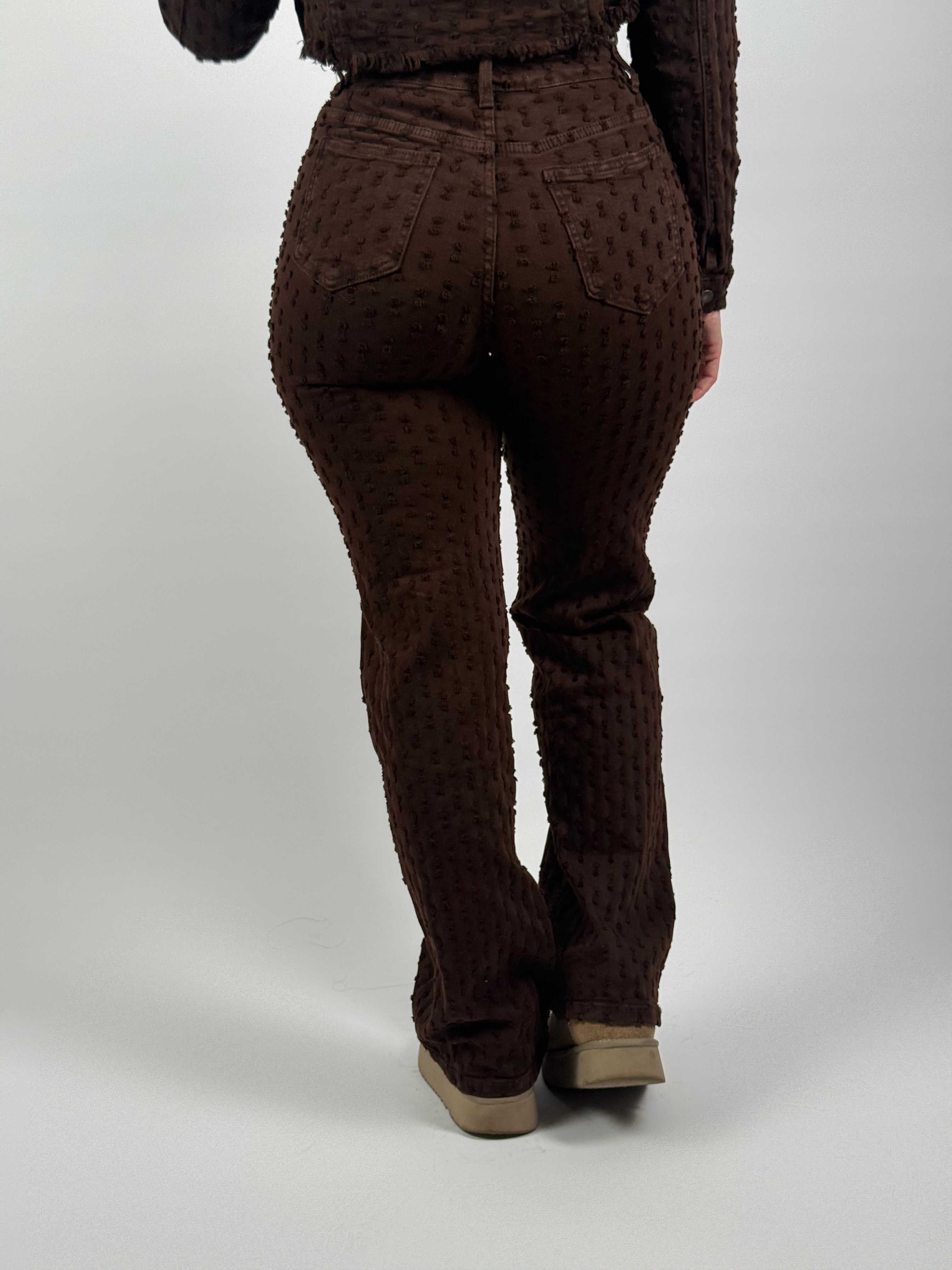 Jeans H 655-19 Wide Leg Bruin