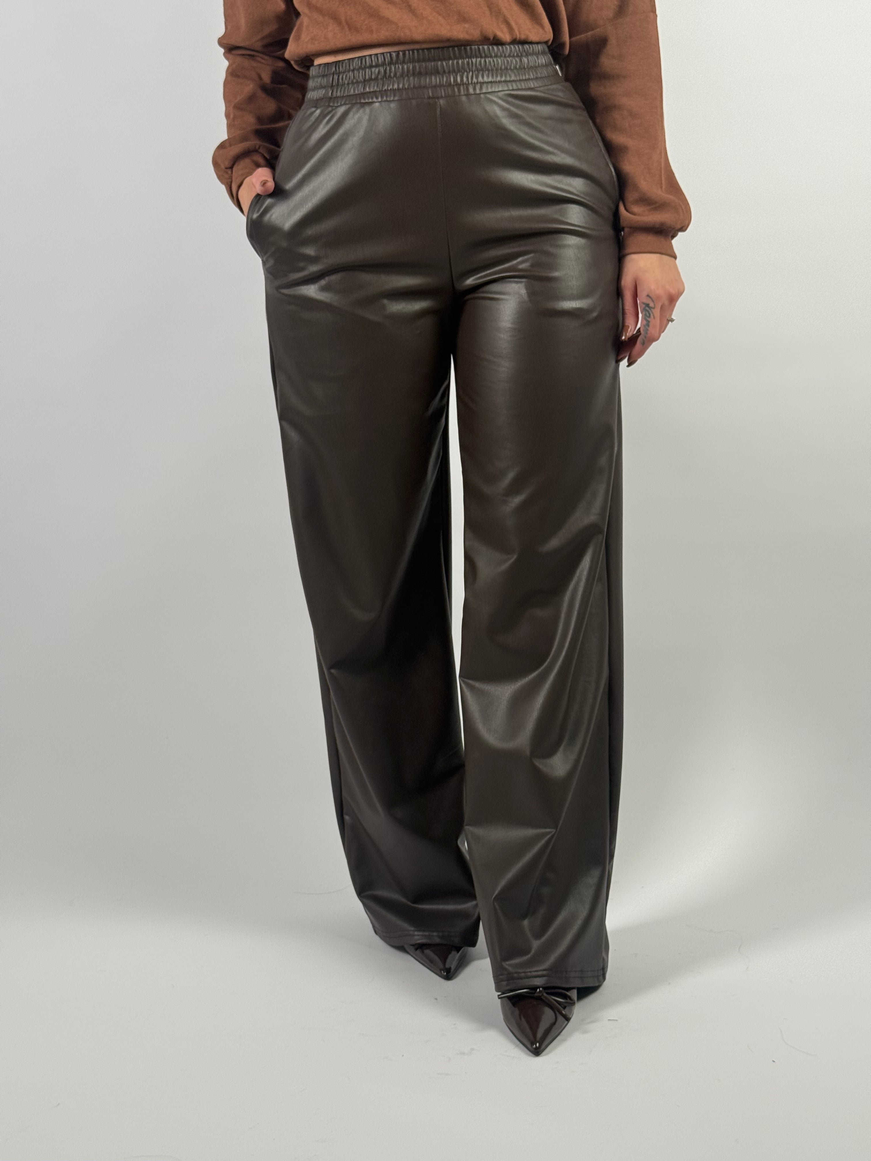 Broek Leer Sway 126 Bruin