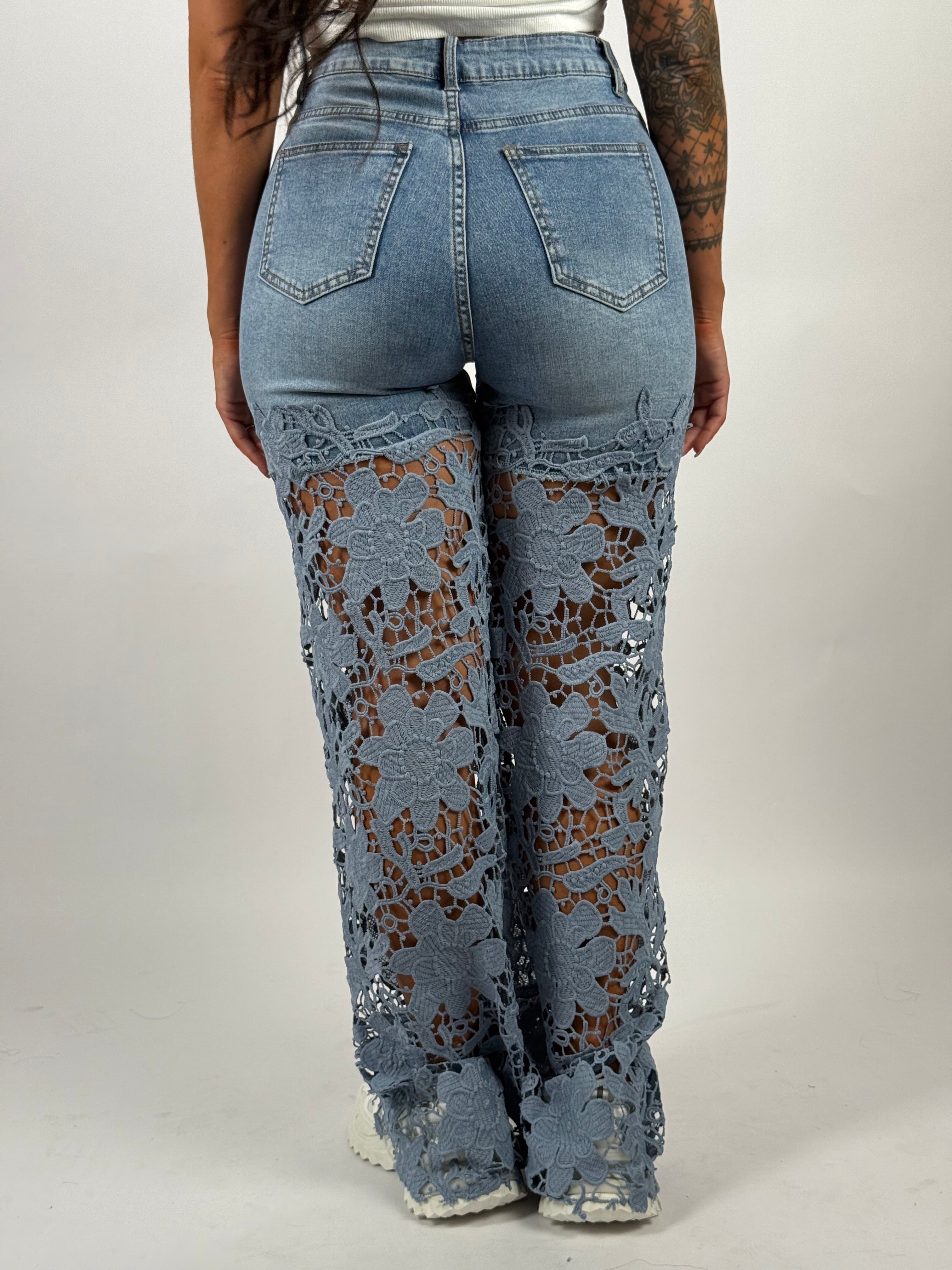 Jeans M 5852 Blauw