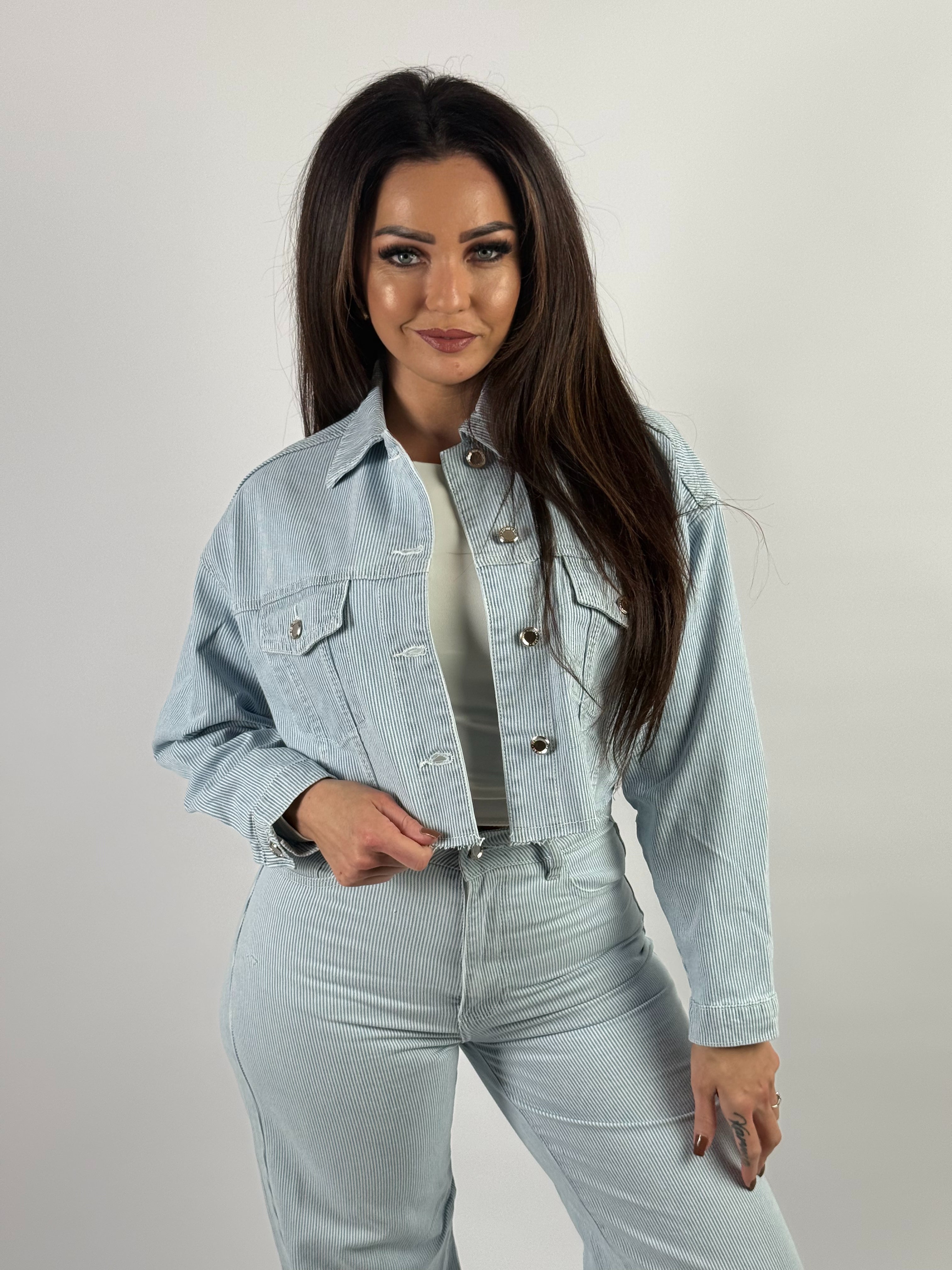 Jack Jeans M 939 Streep Blauw
