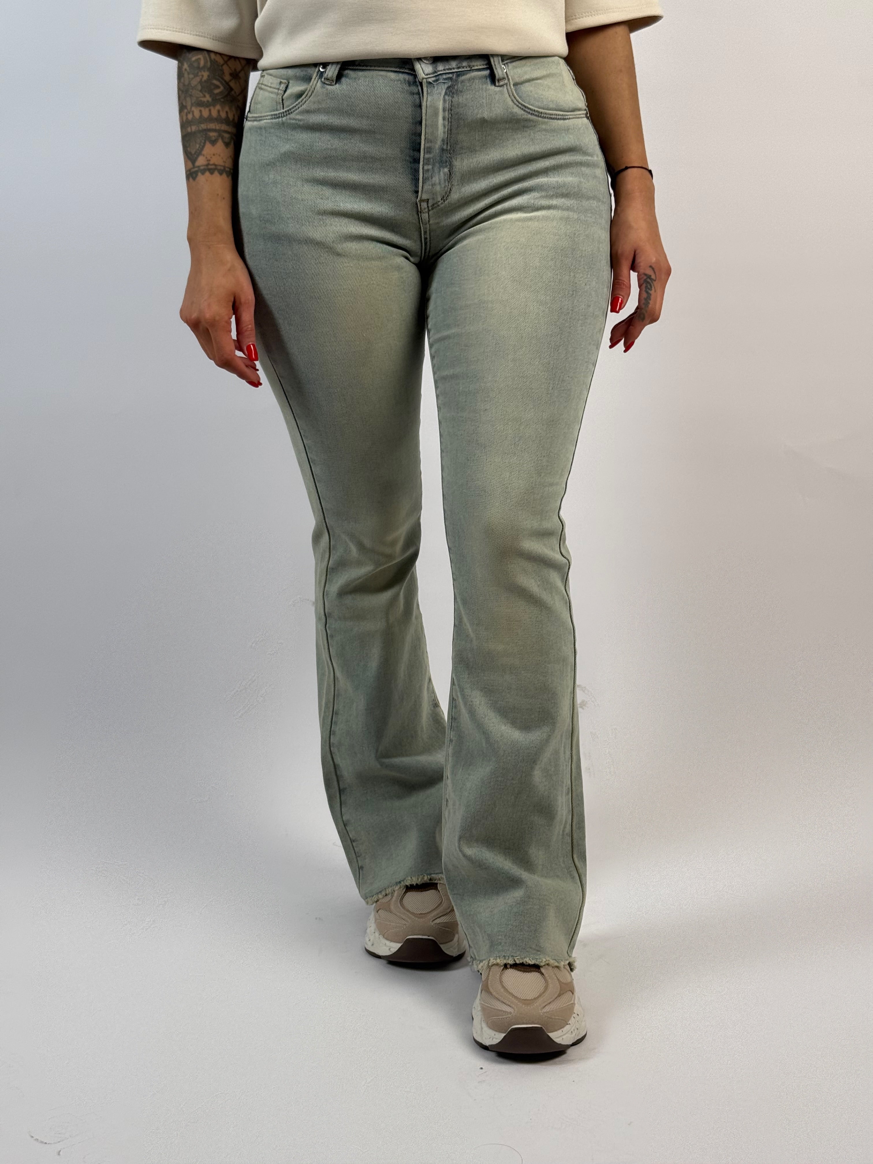 Jeans VS 9361 Flared Blauw