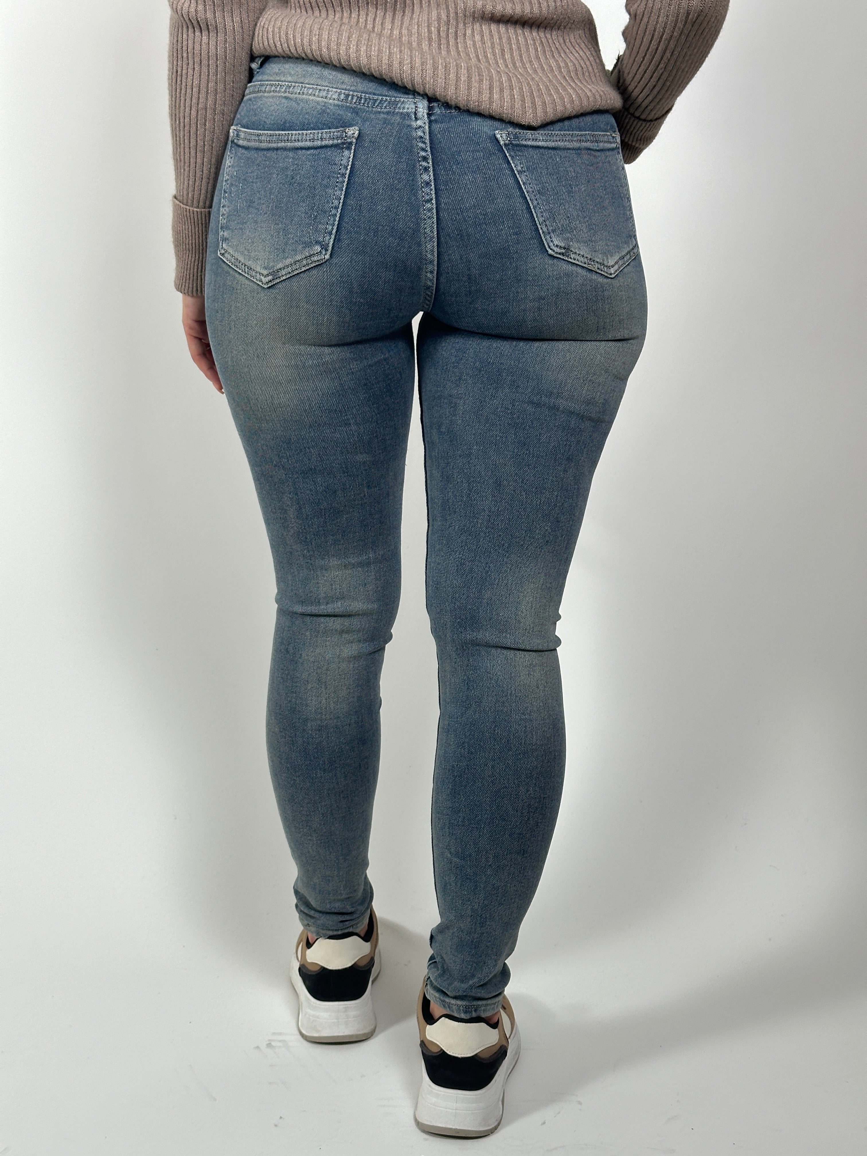 Jeans H 6650 Skinny Blauw