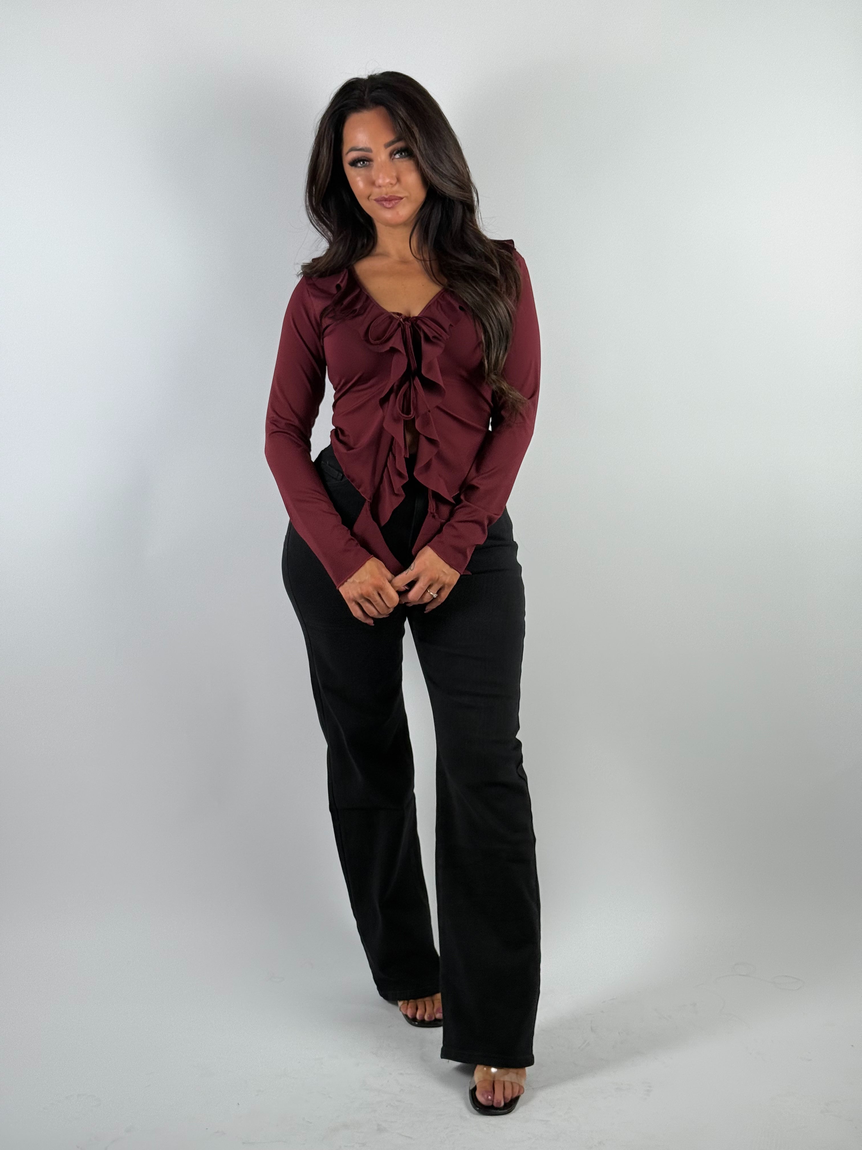 Top Strik Roes Bordeaux
