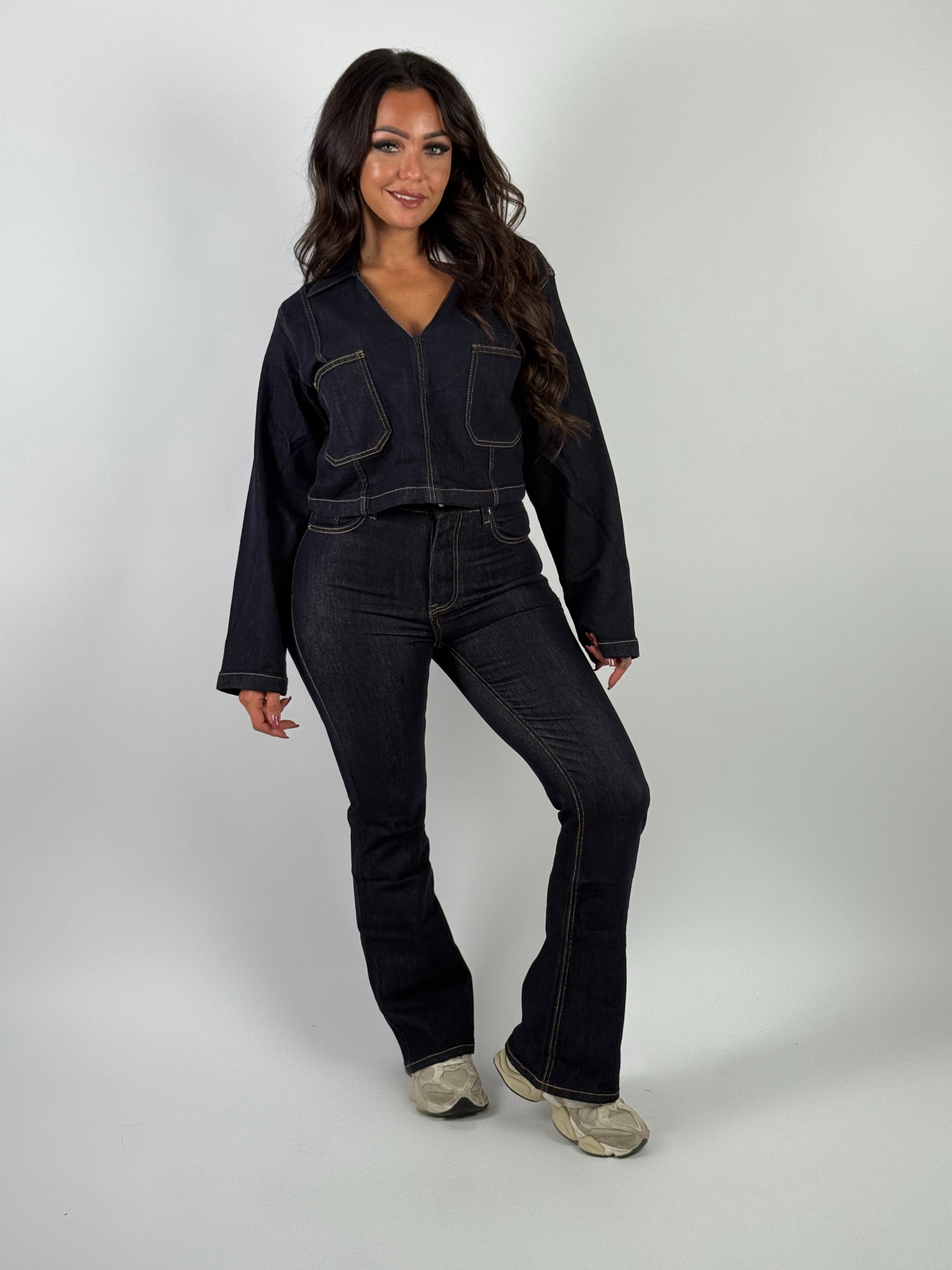 Jeans M 199N Flared Blue