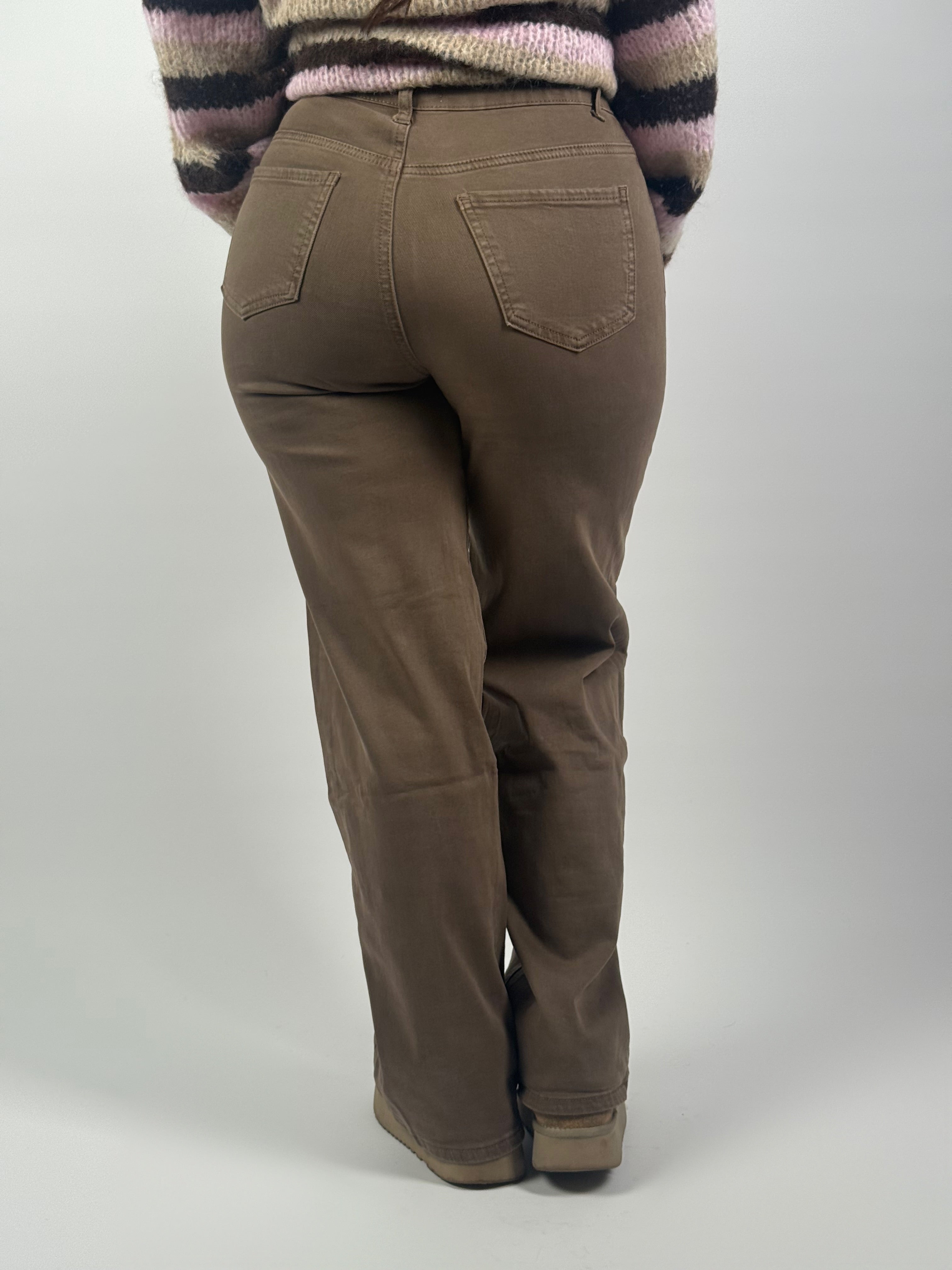 Jeans G 2405 Wide Leg Taupe