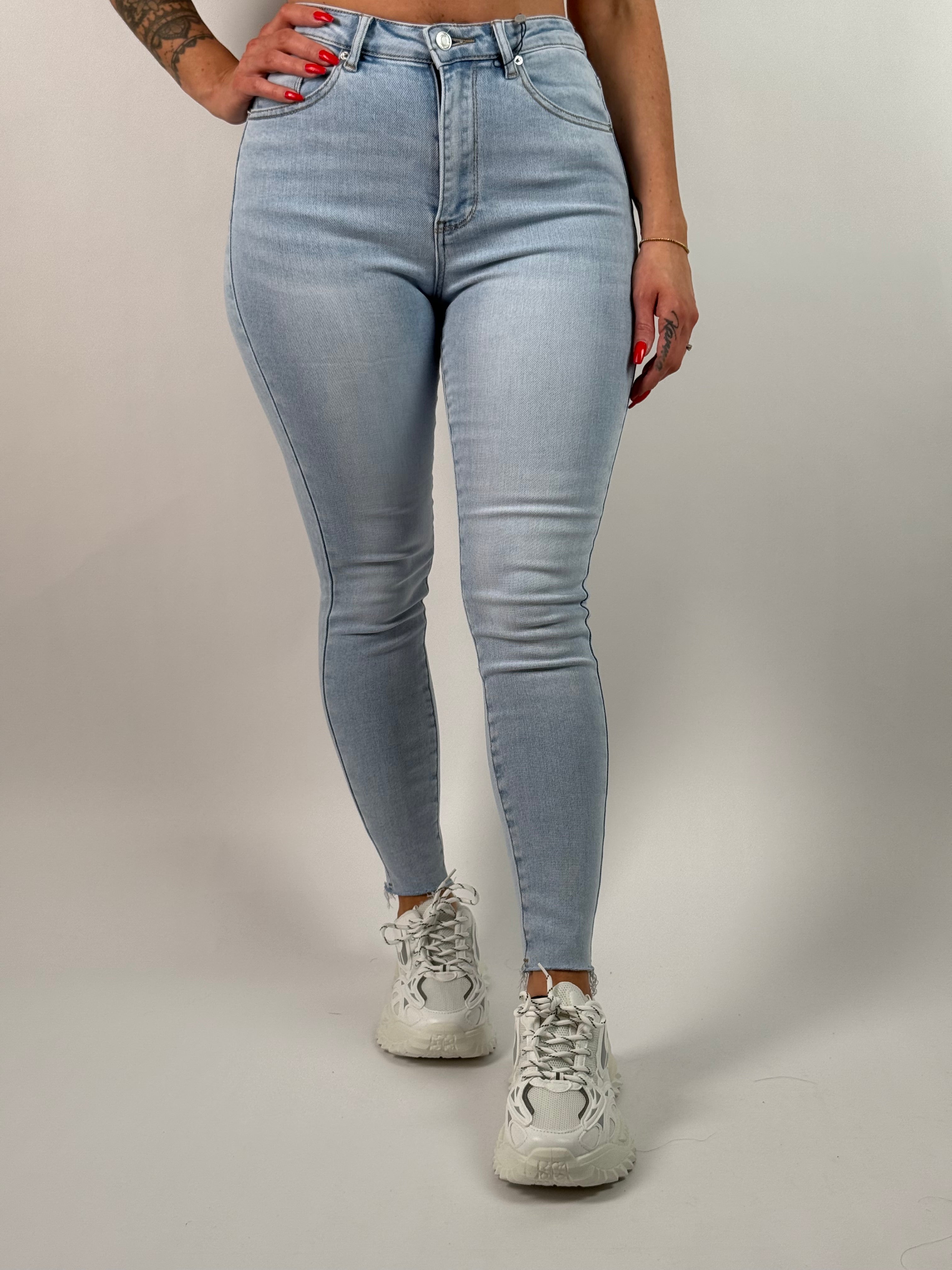 Jeans L 386-6 Skinny Blauw