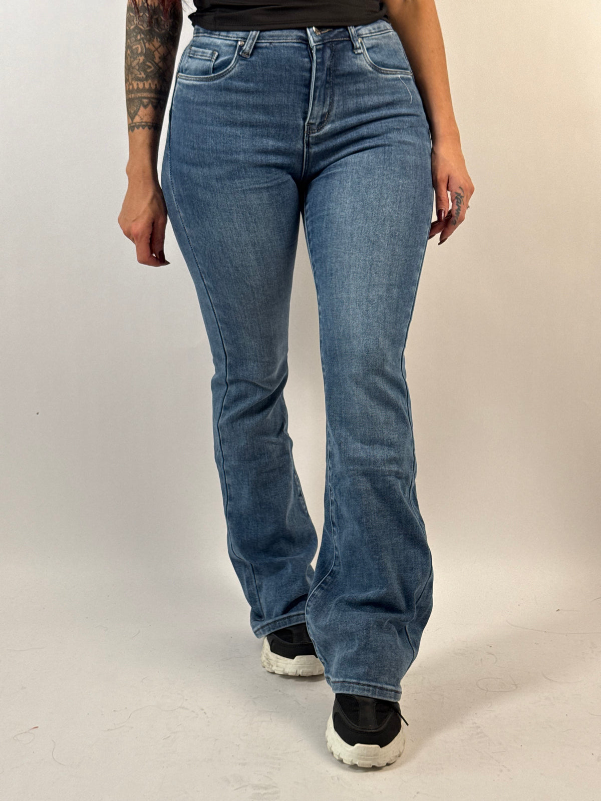 Jeans H 5373-1 Flared Blauw