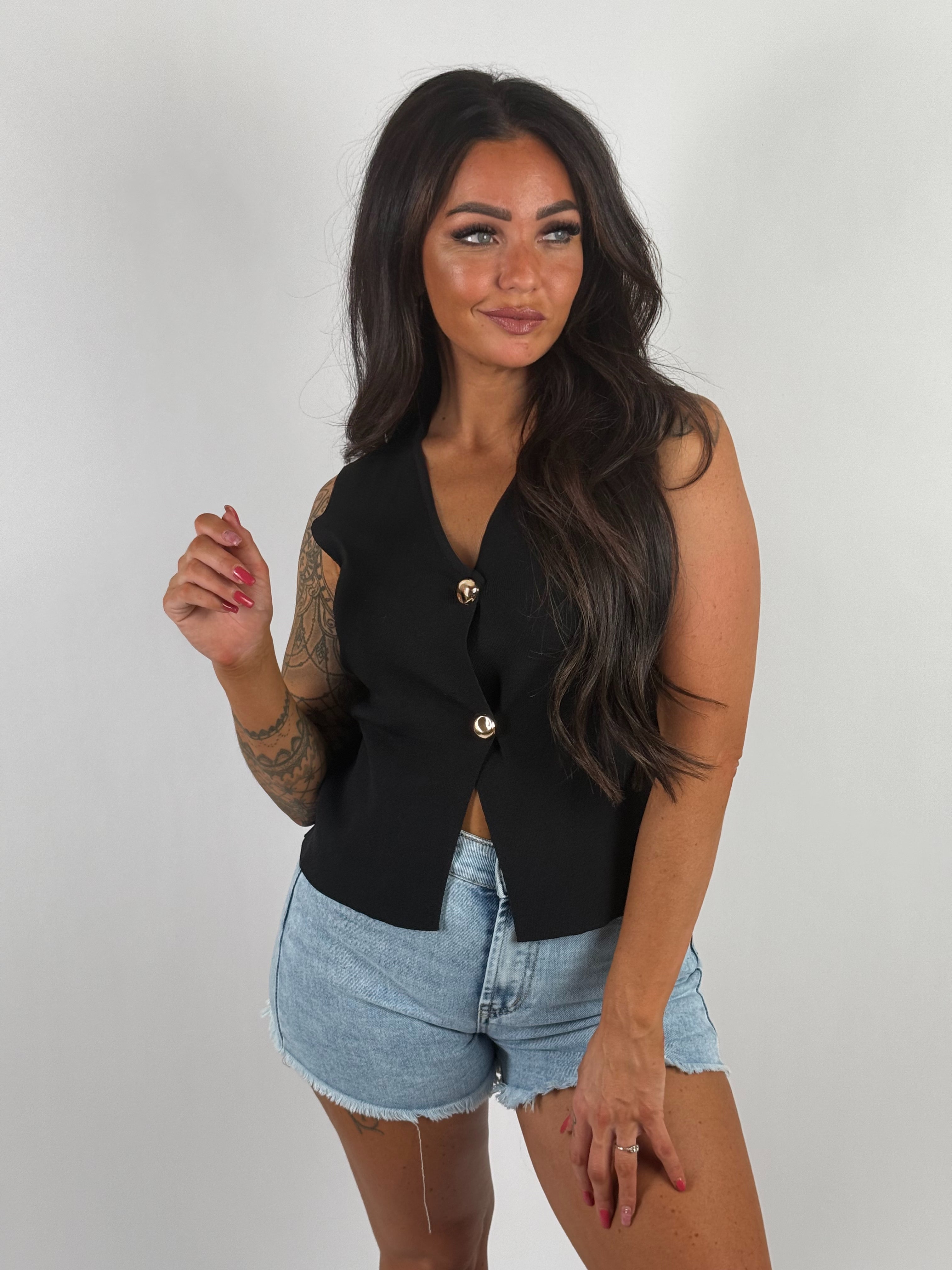 Gilet Muave 206 Zwart