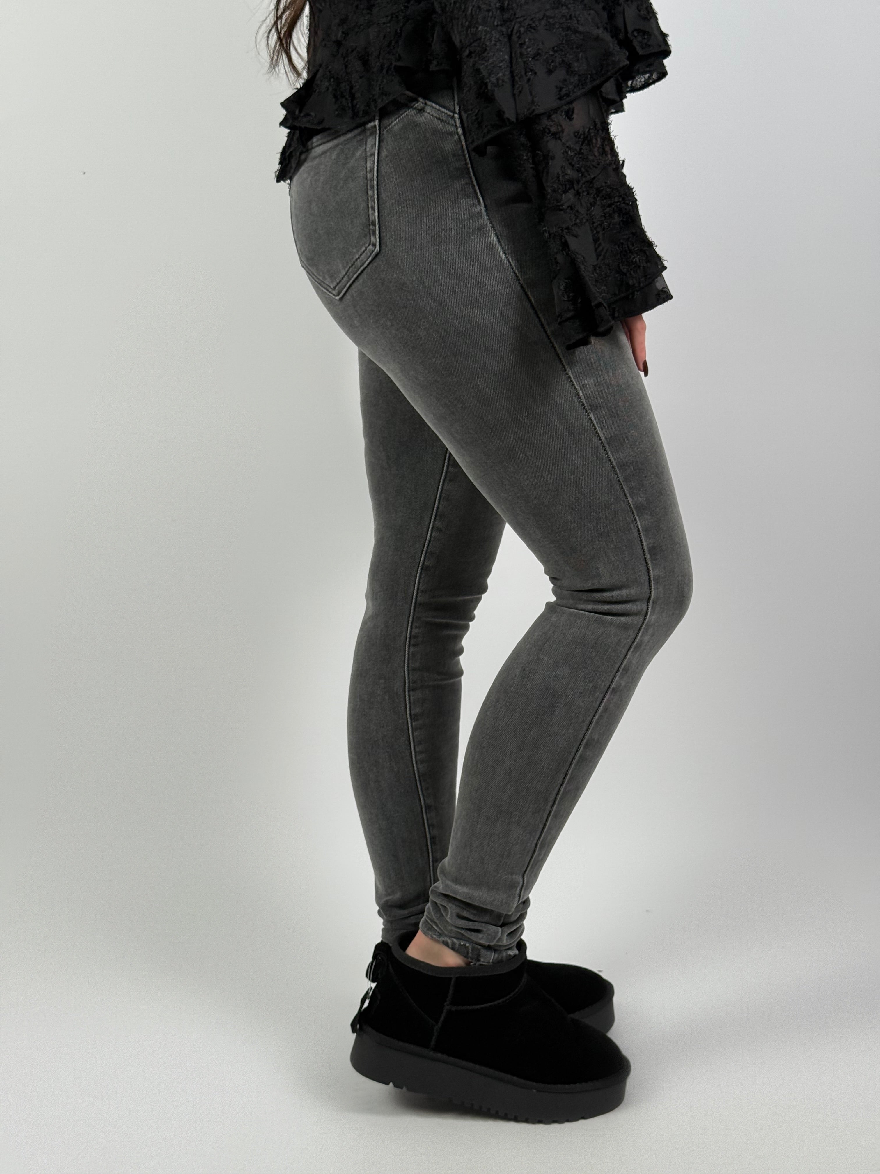 Jeans L Skinny 5399-5 D. Grijs