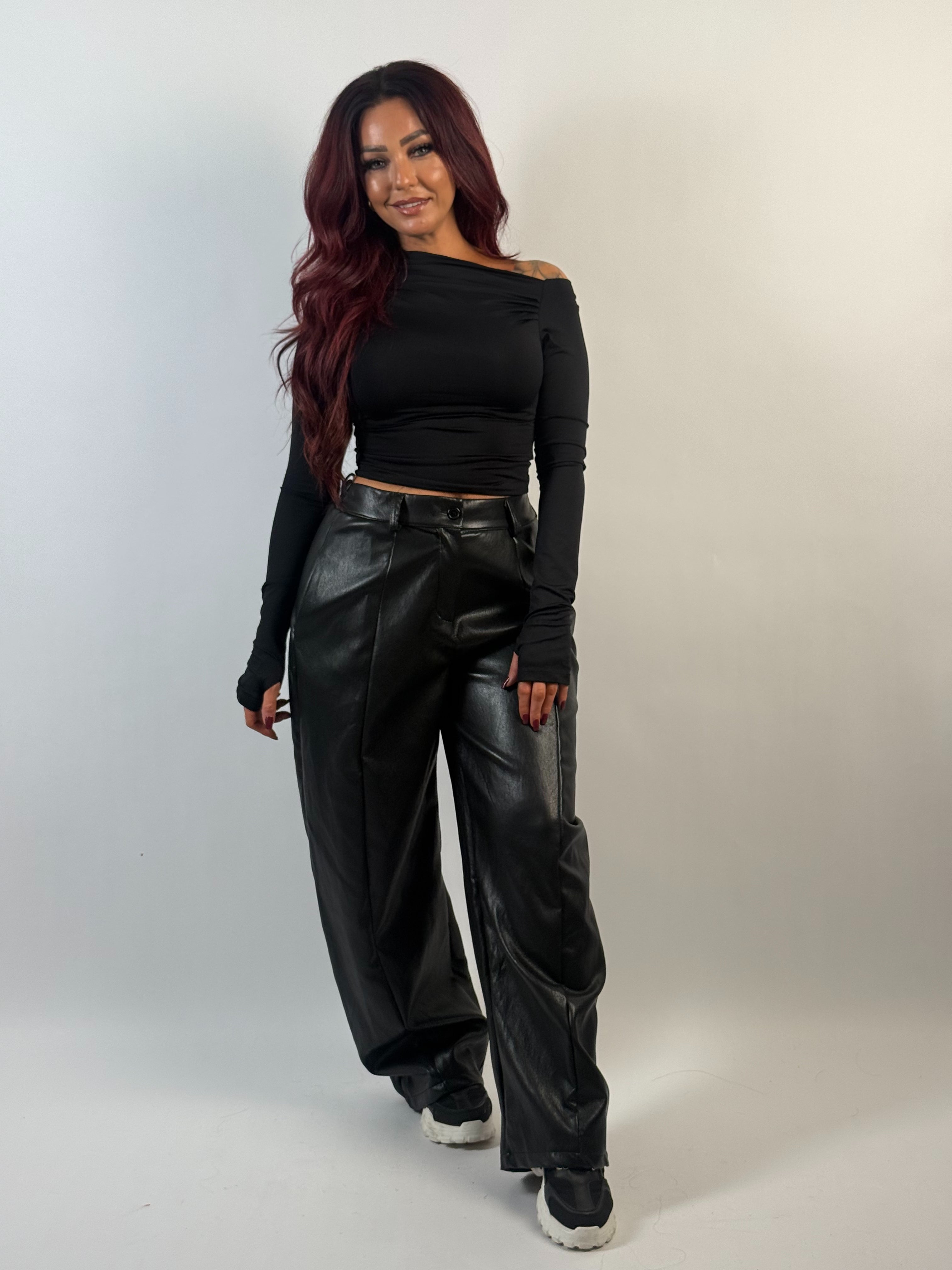 Top Nora 608 Zwart