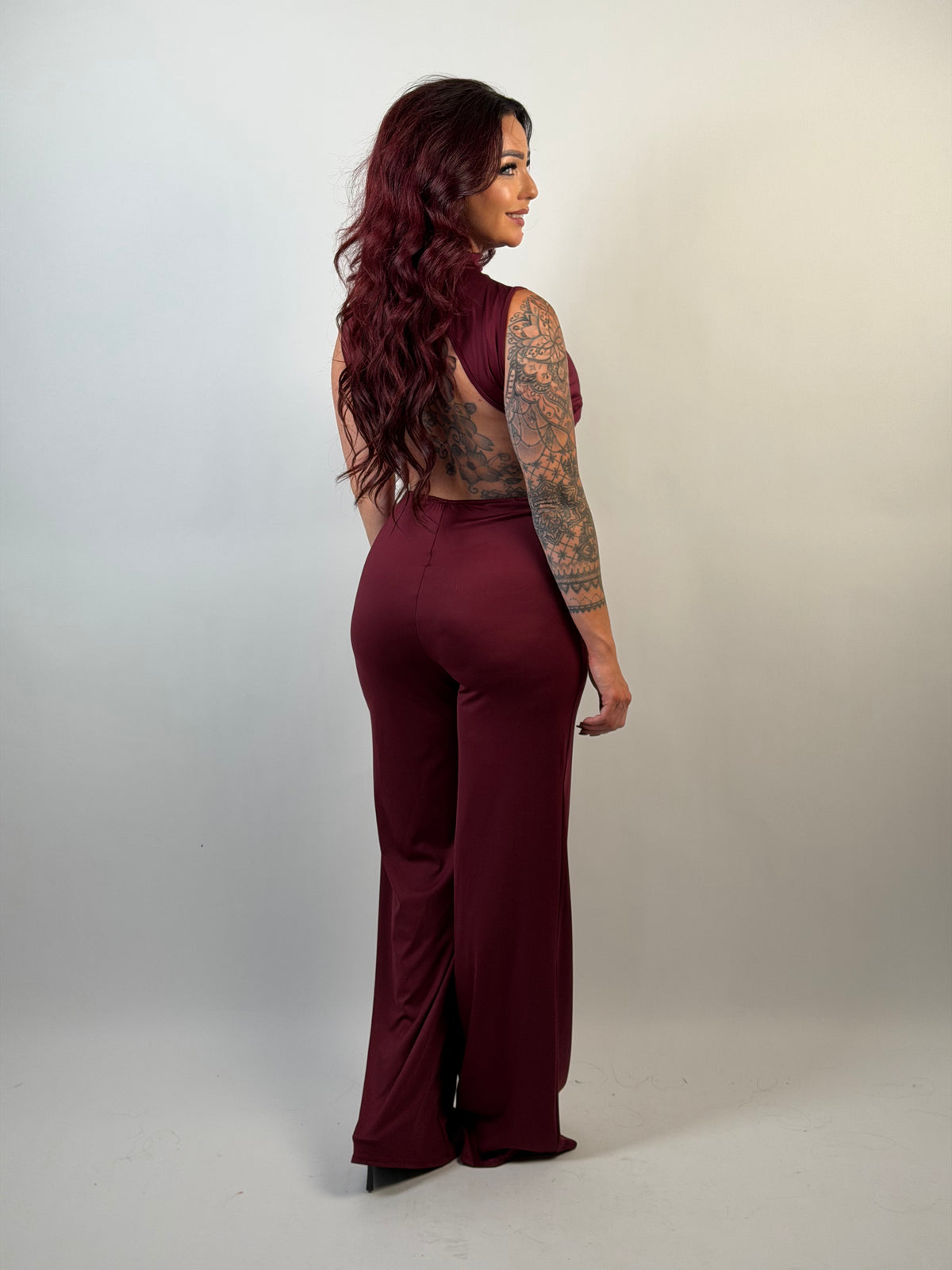 Jumpsuit Lara 919 Bordeaux