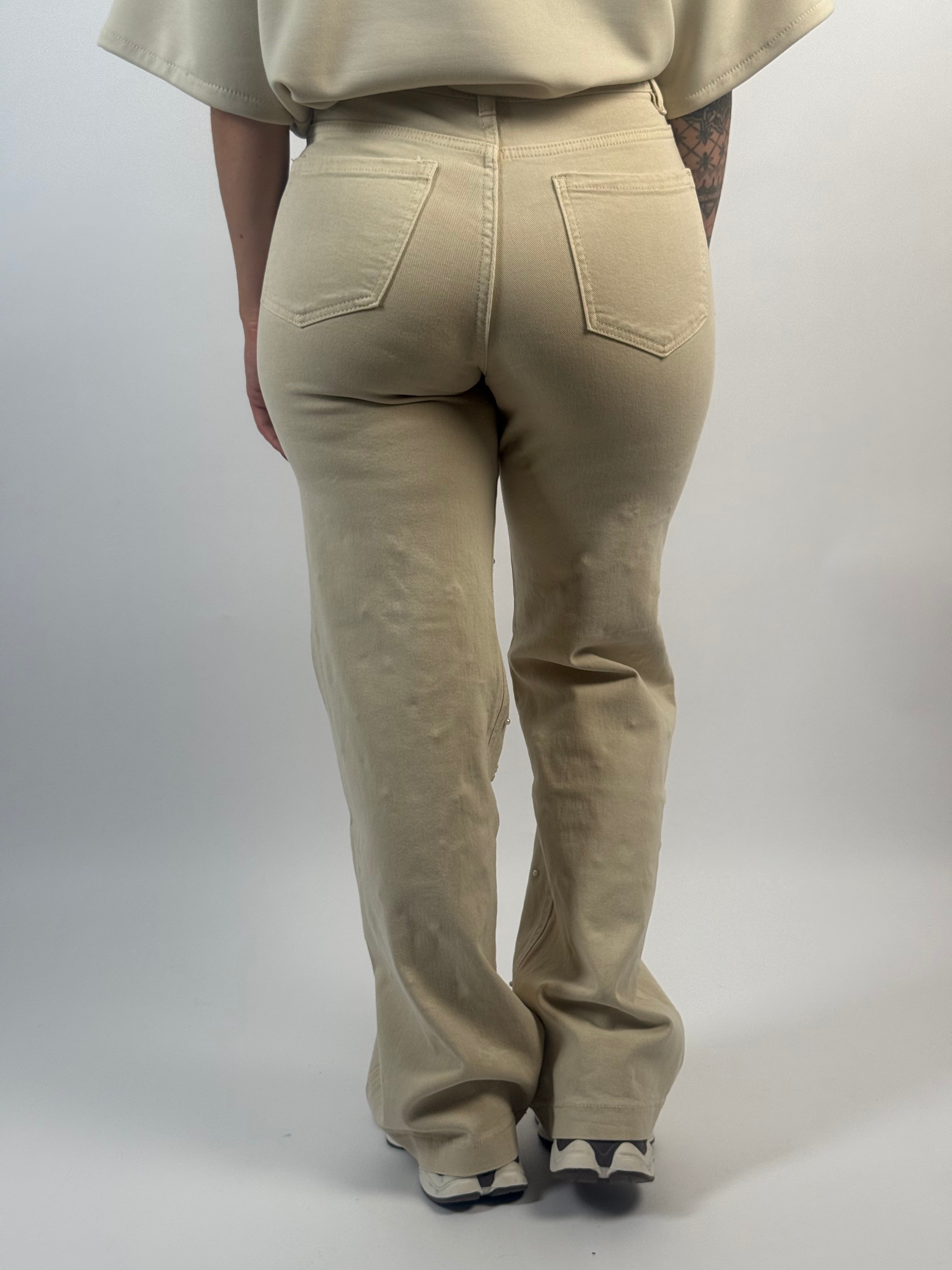 Jeans J 9293-3 Parel Wide Leg Beige