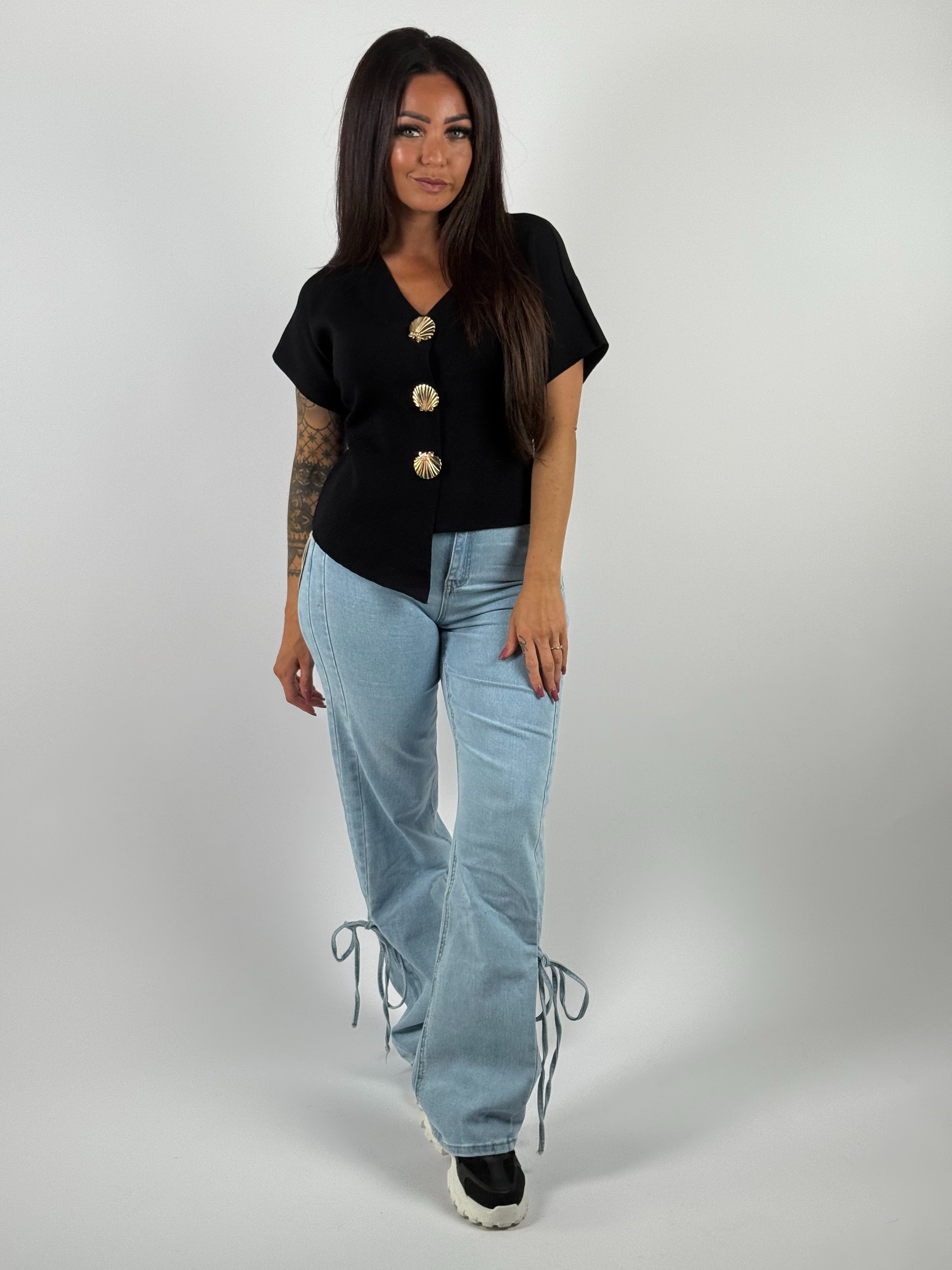 Top Rose 53 Knoop Zwart