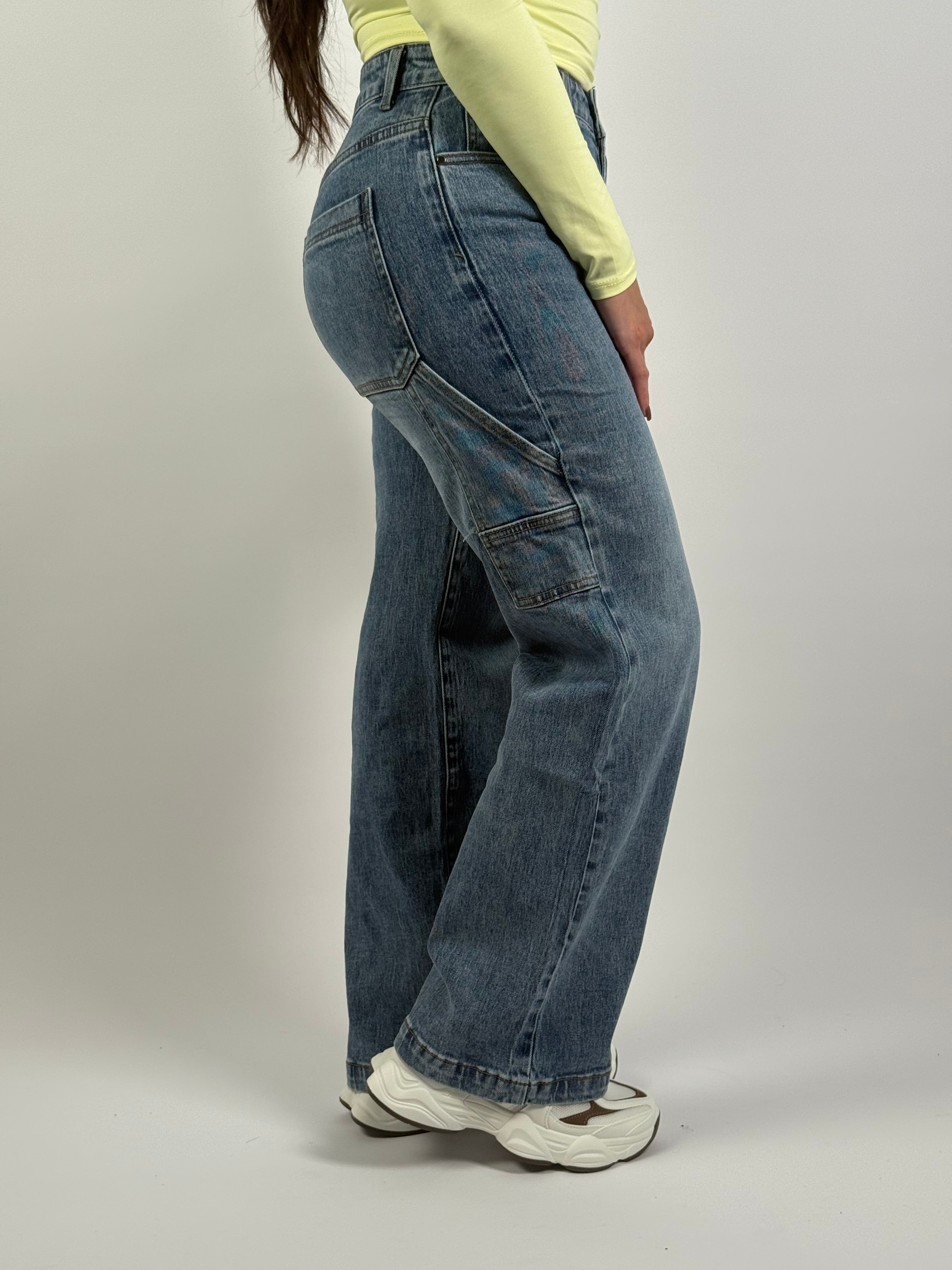 Jeans B 66266 Cargo Blauw