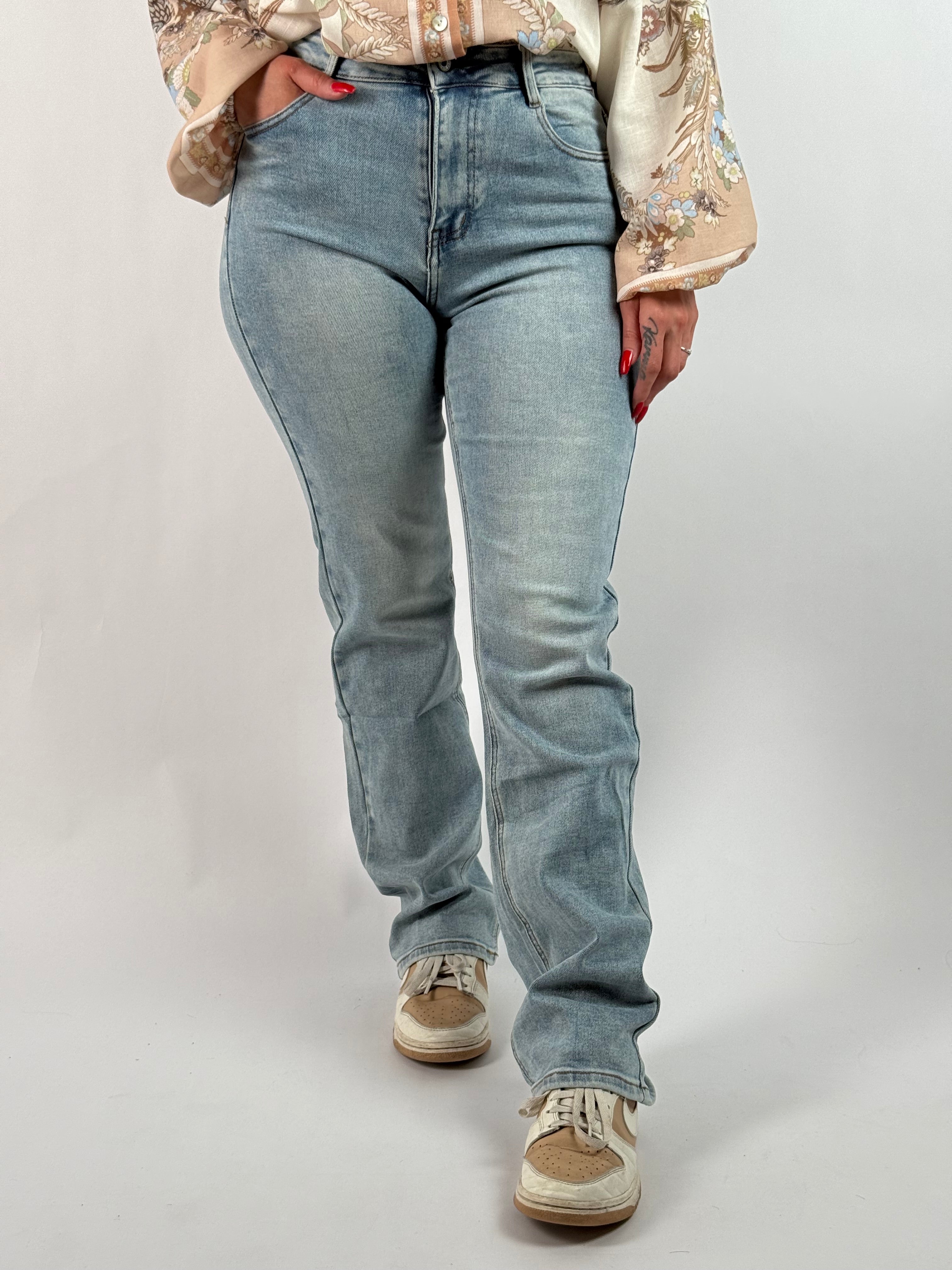Jeans H 6702-2 Straight Blauw