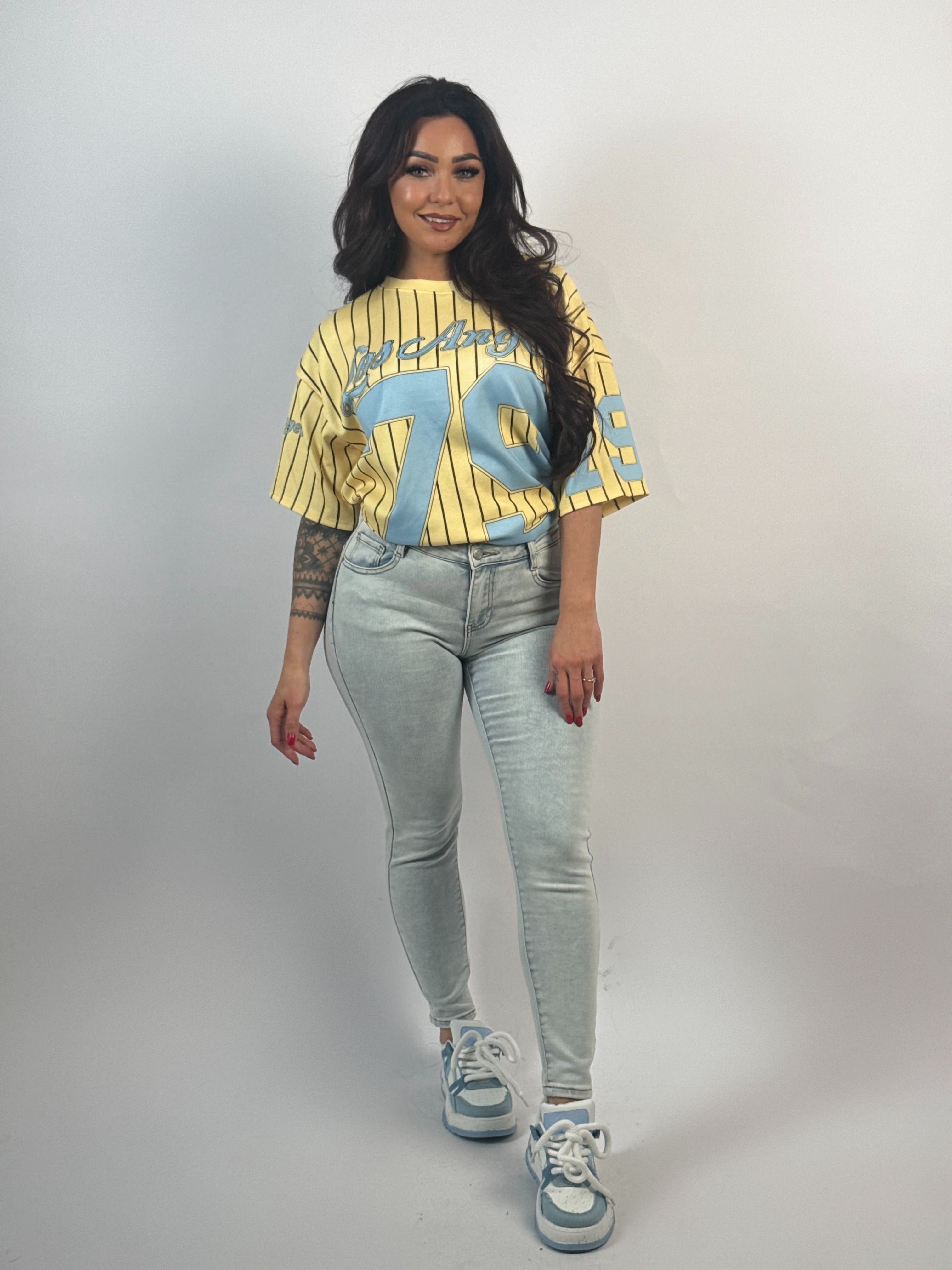 Jeans L 5355-16 Skinny Blauw