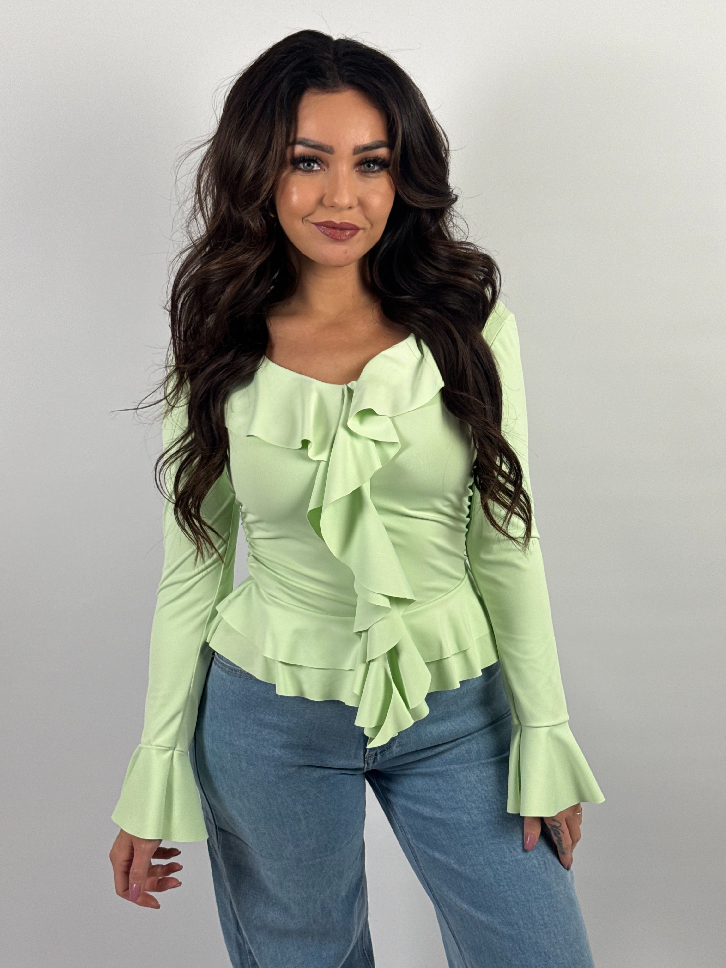 Top Sofie 231 Mint Groen