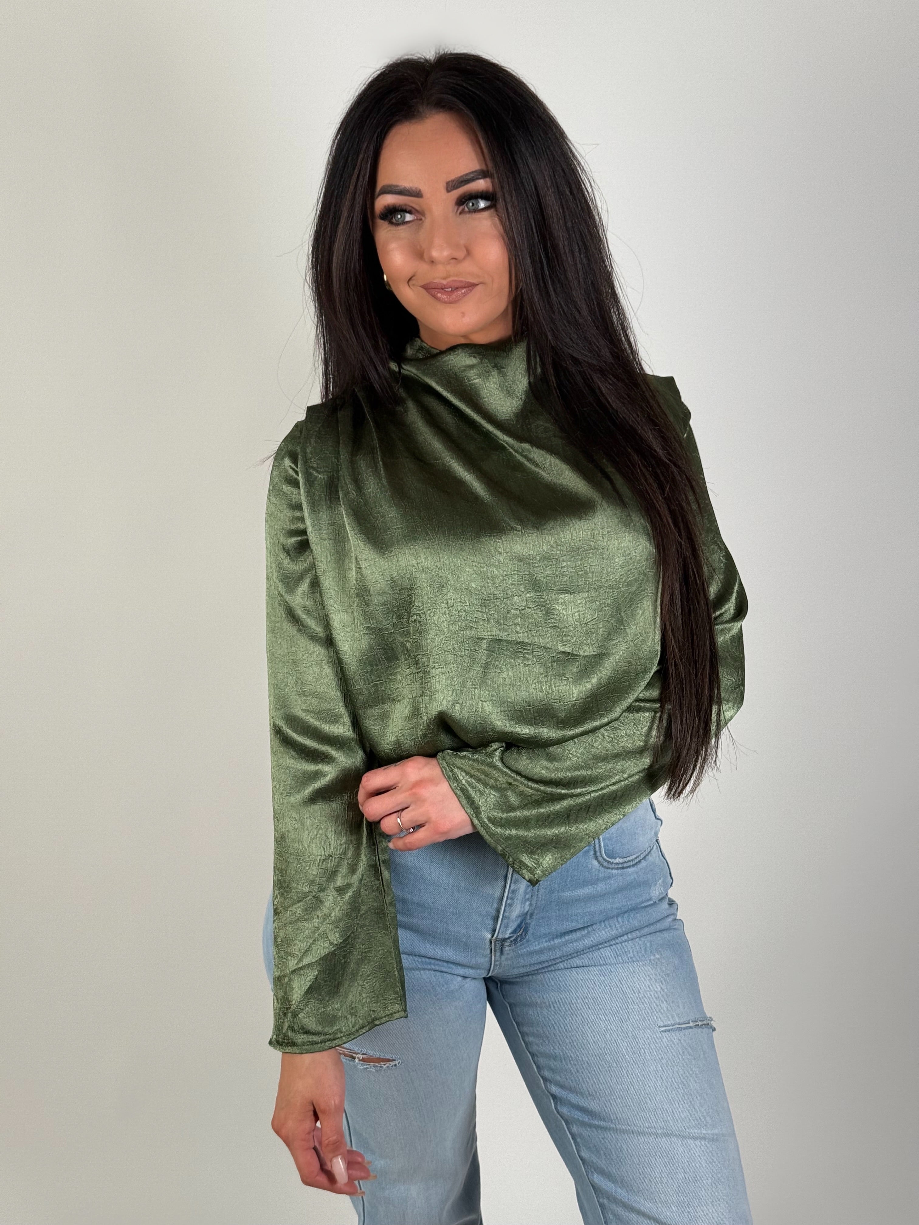 Top Satin 588 Groen