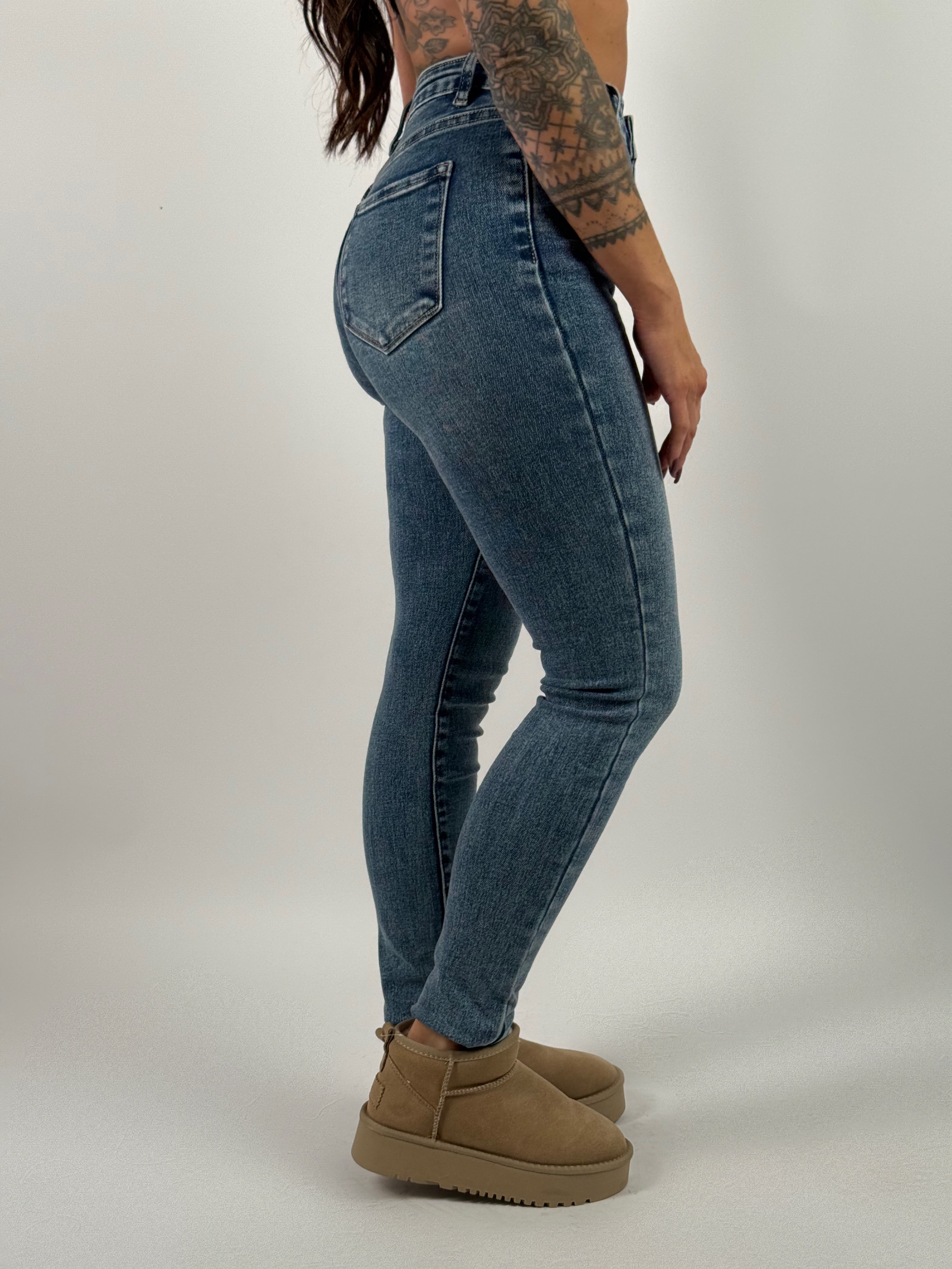 Jeans L 5397-2 Skinny Blauw