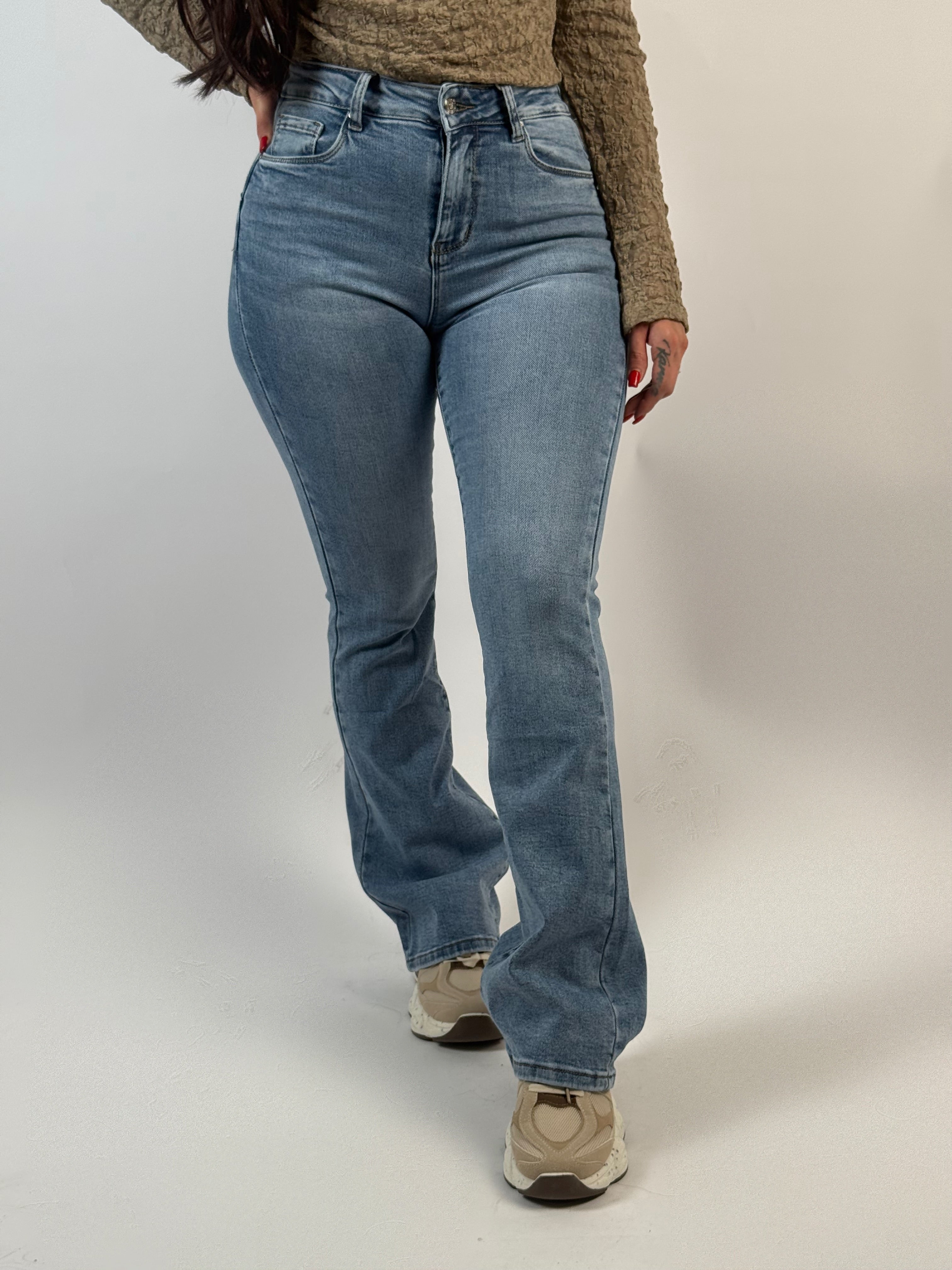 Jeans H 5373-2 Flared Blauw