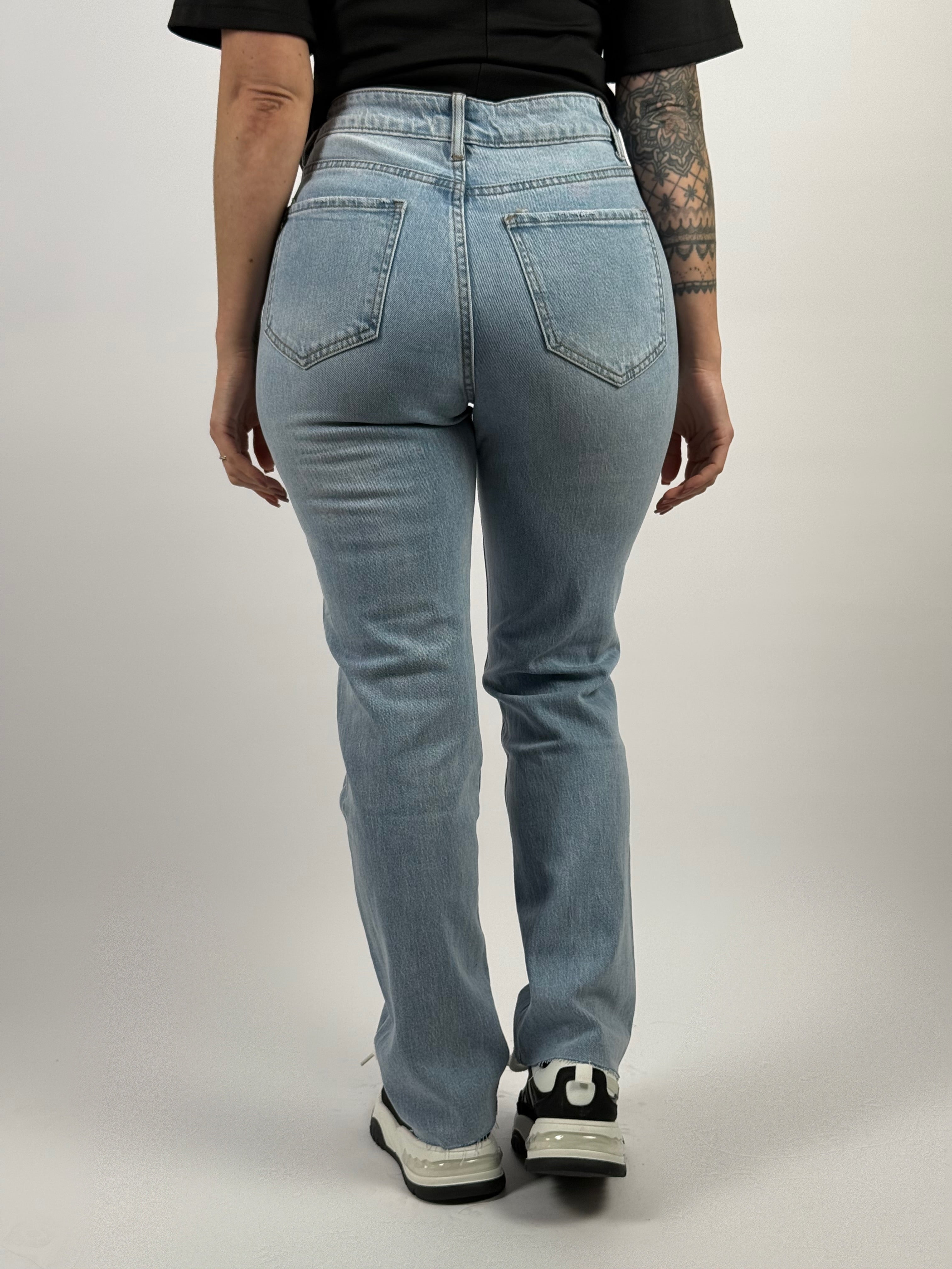 Jeans F 2329 Straight Blauw