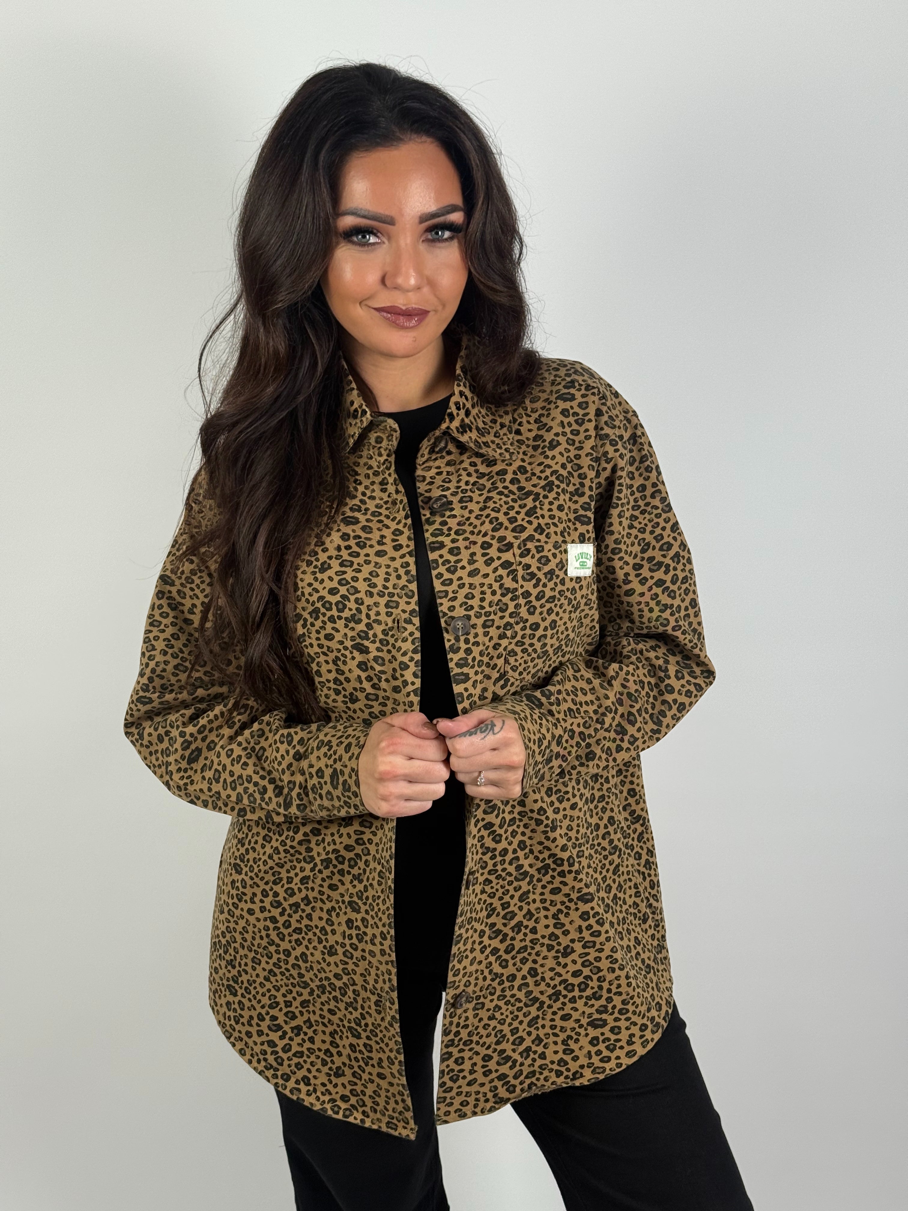 Blouse Leopard 8314 Bruin