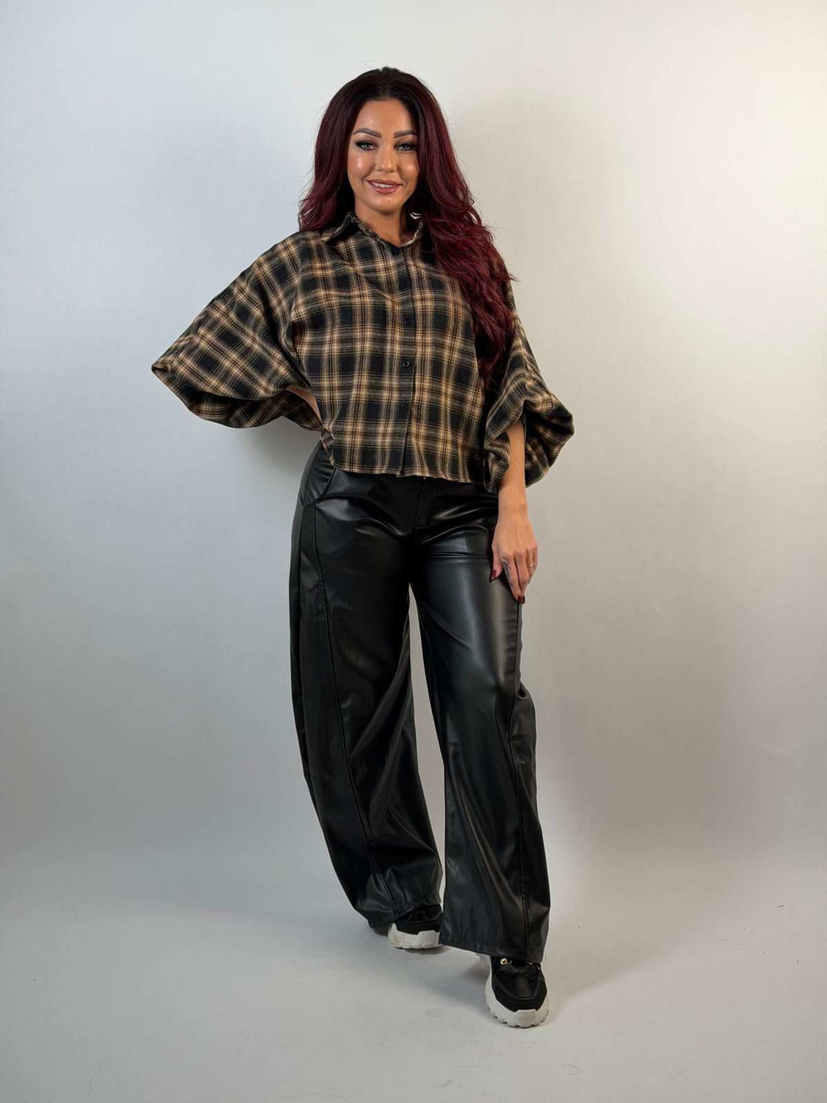 Blouse Ruit Mins Zwart
