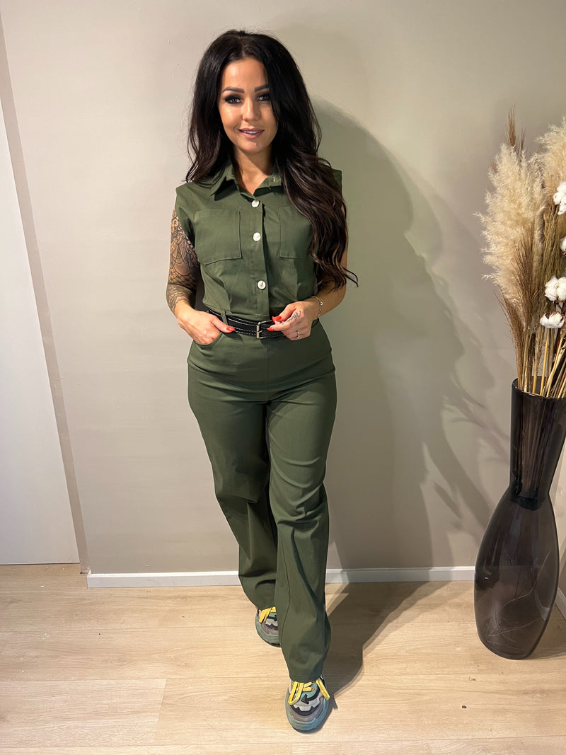 Jumpsuit Fay Green