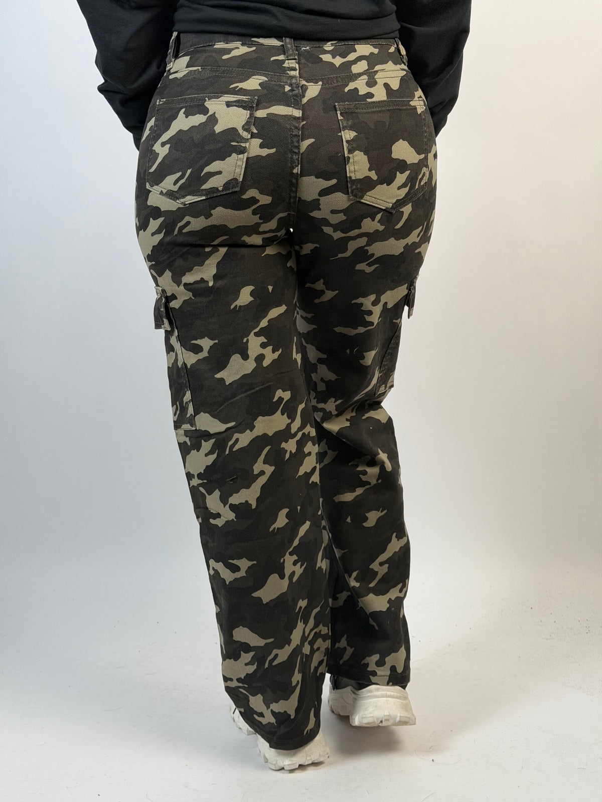 Jeans V Camou 657 Straight Groen