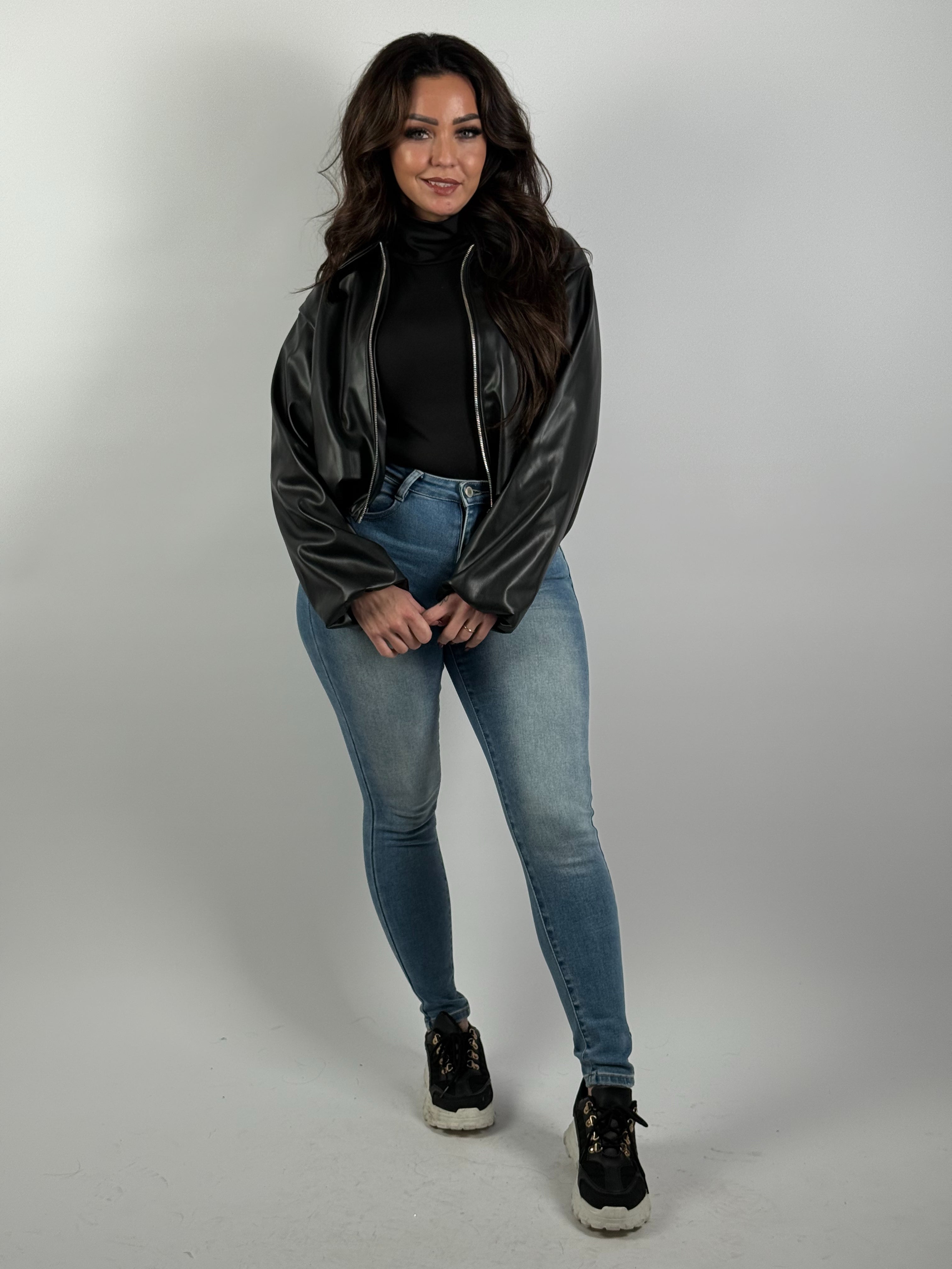 Jeans L 5355-1 Skinny Blauw