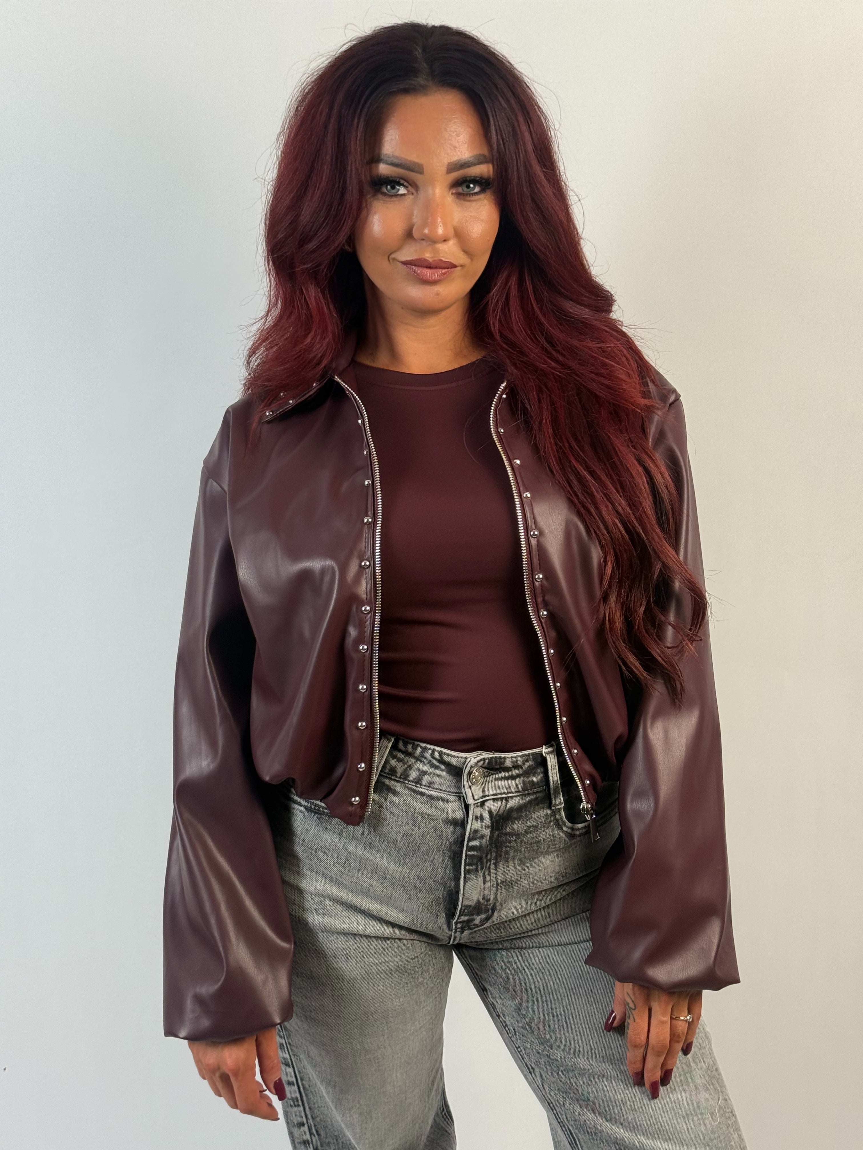 Jack Rebel Stud Bordeaux