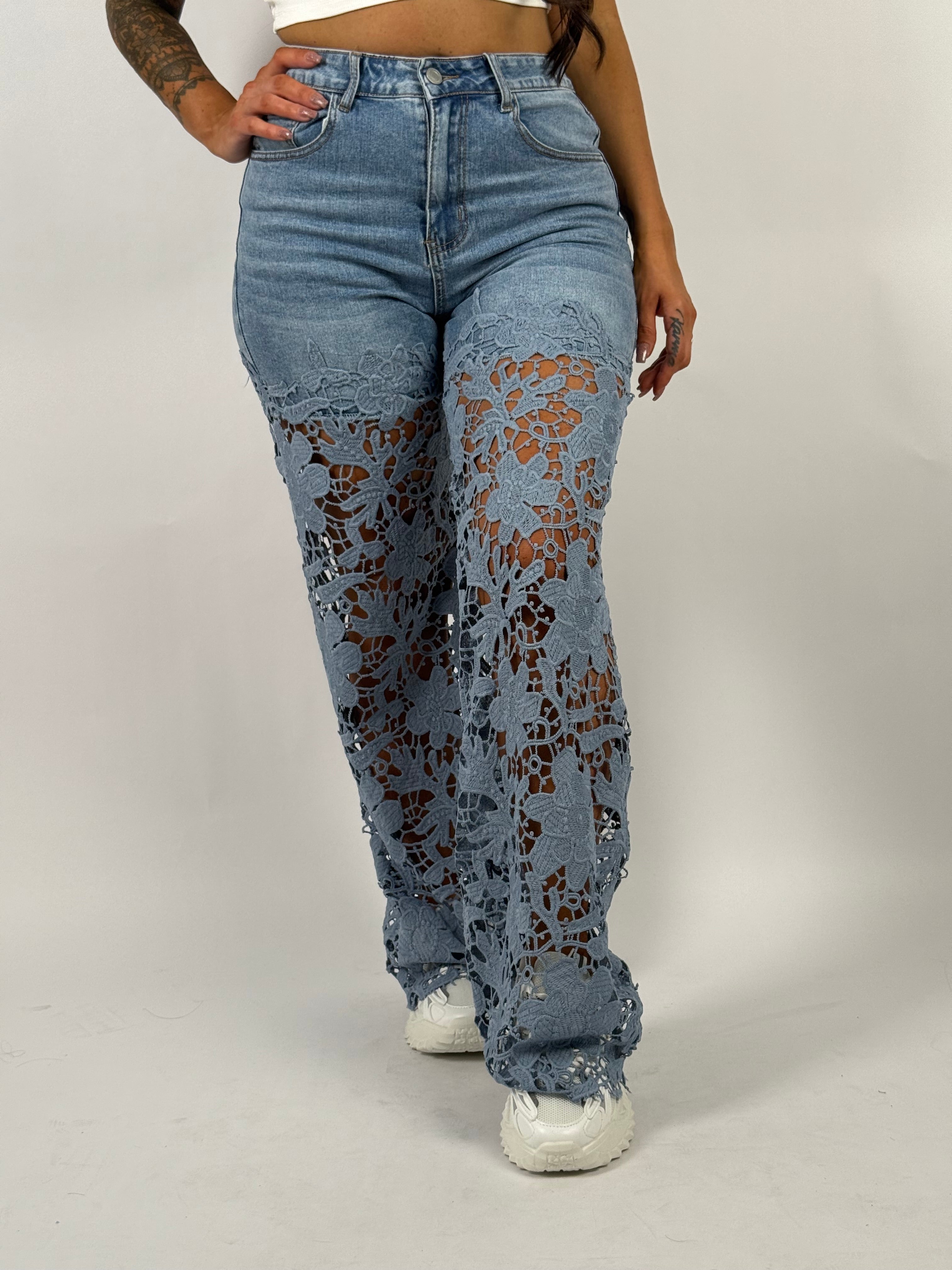 Jeans M 5852 Blauw