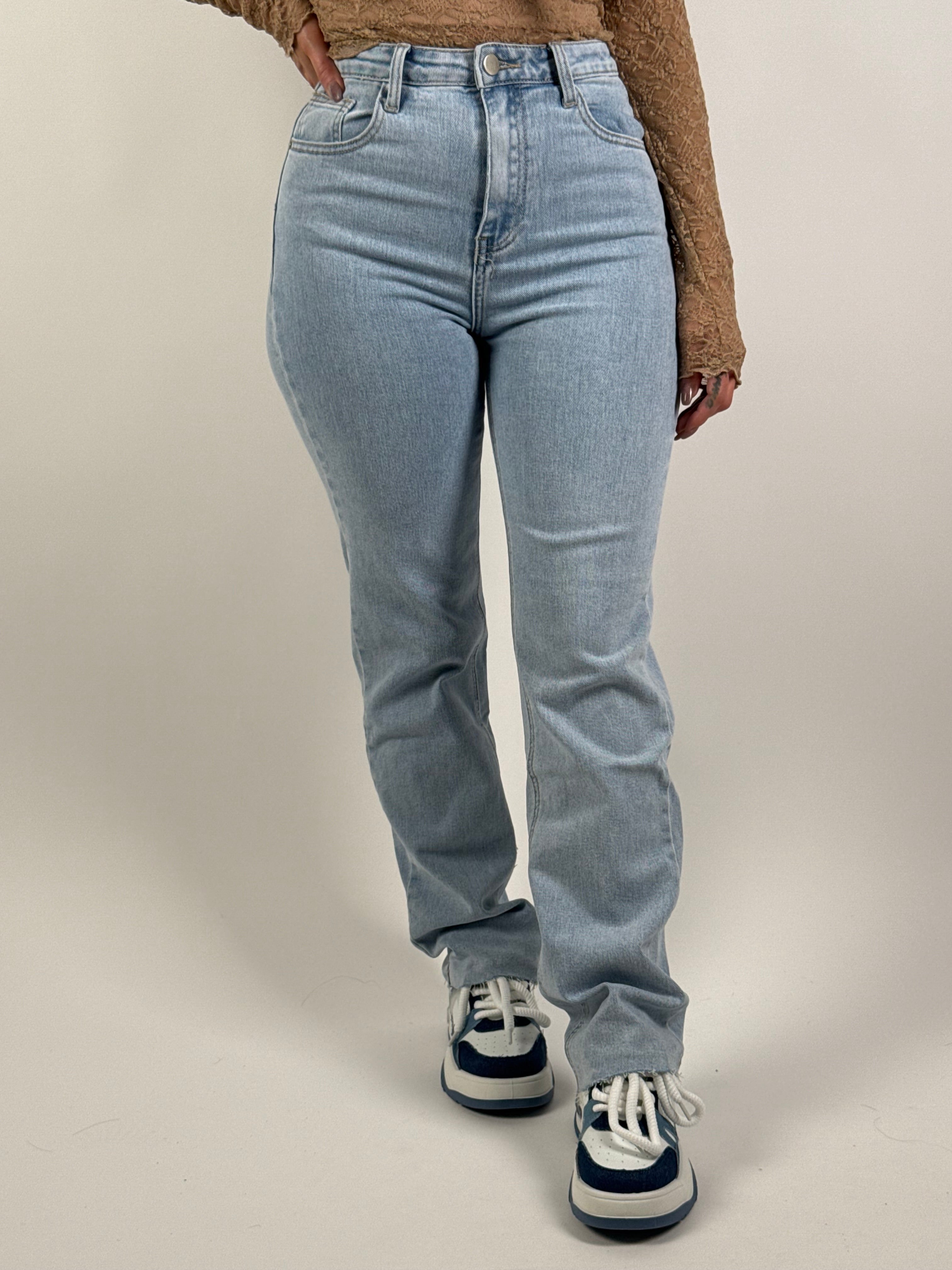 Jeans R 2903 Straight Blauw