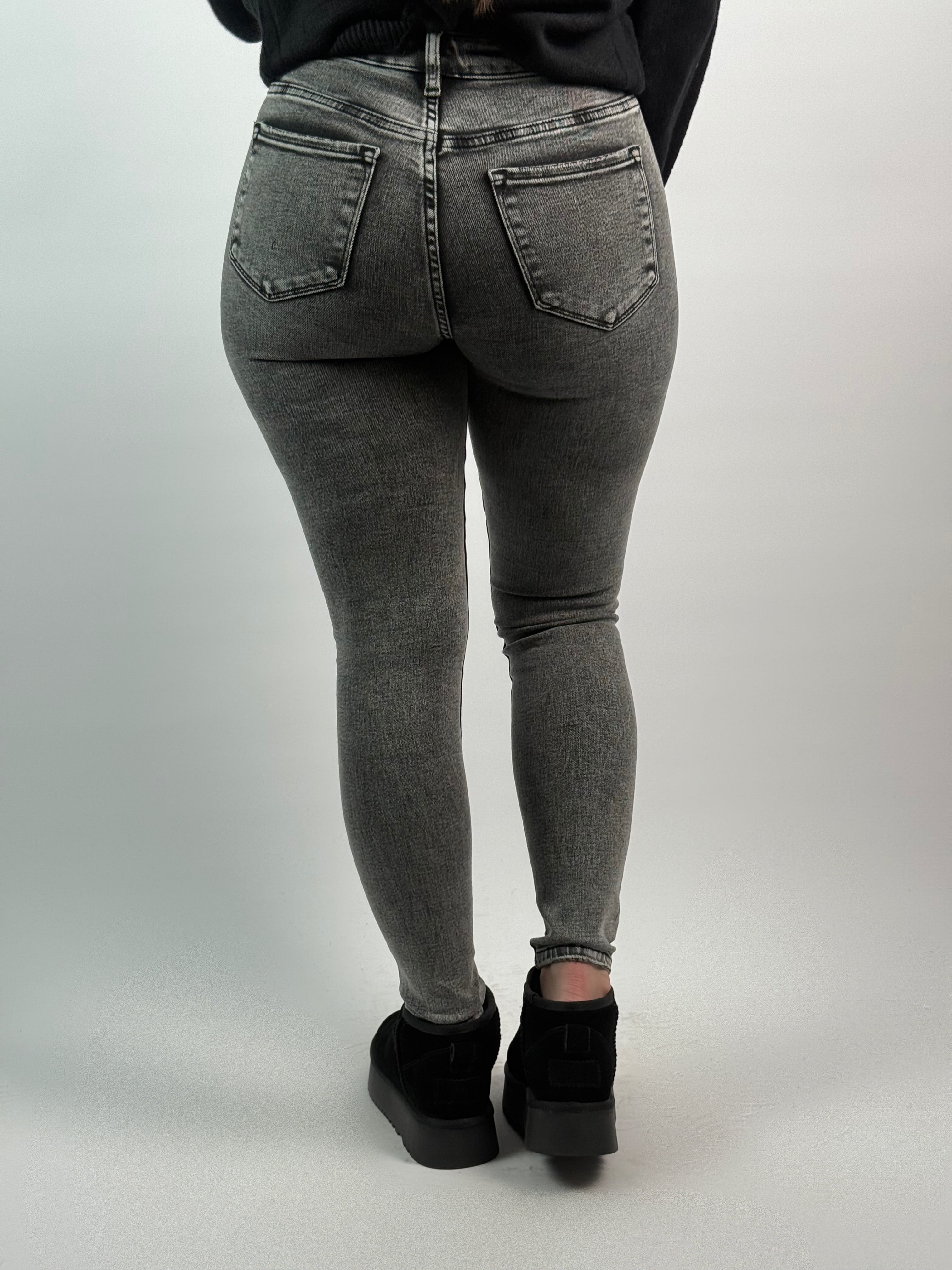 Jeans L Skinny 5377-17 D. Grijs