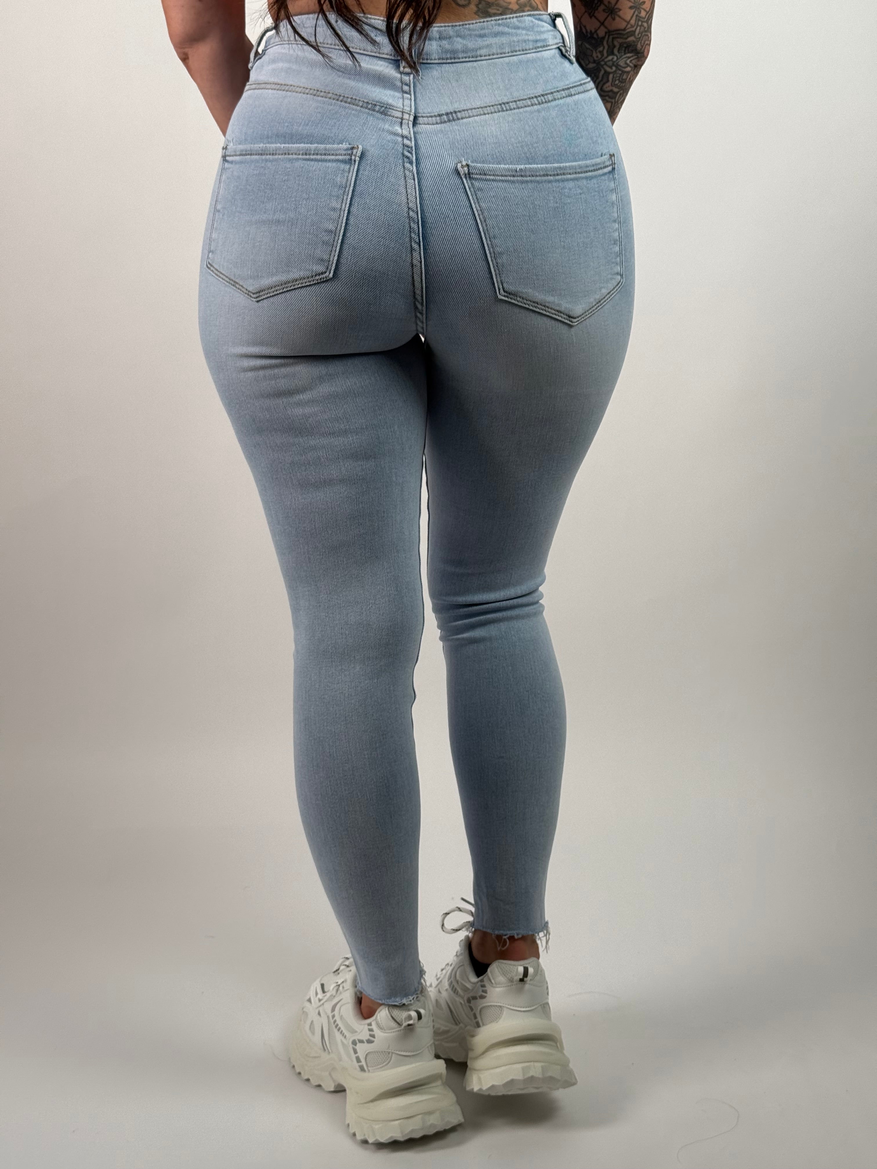 Jeans L 386-6 Skinny Blauw