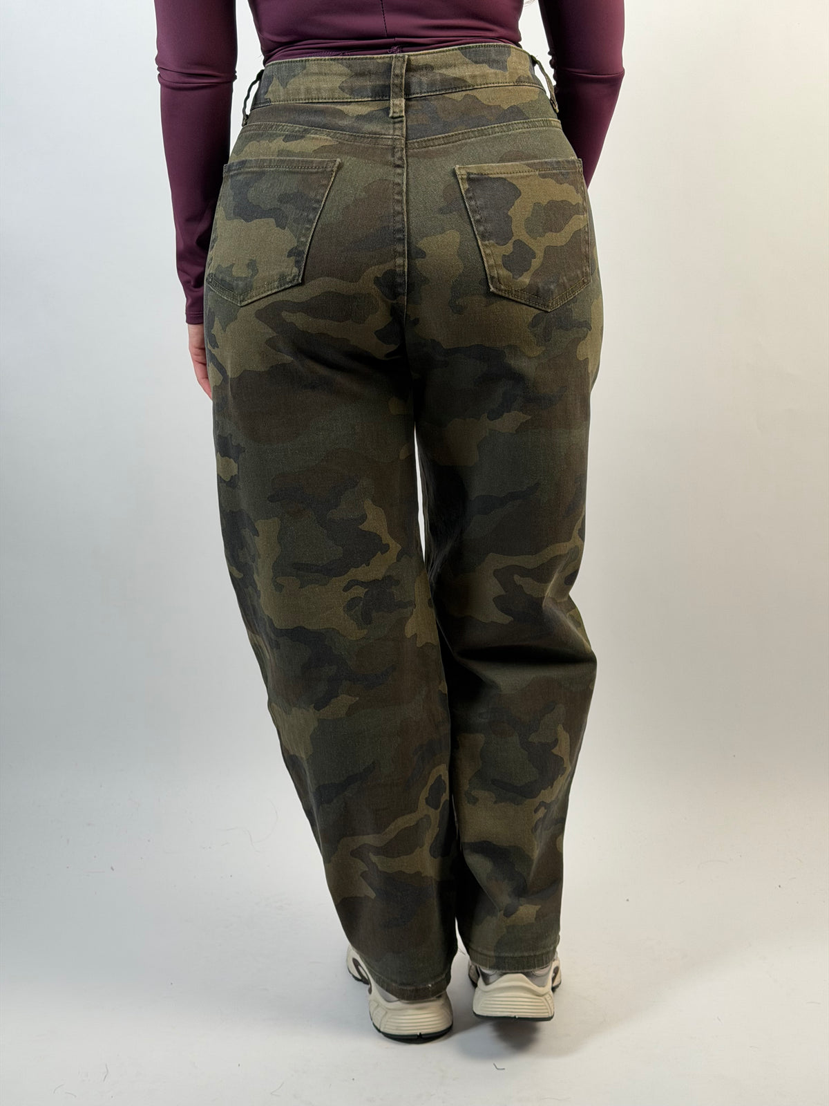Jeans Camou 2858 Balloon Groen