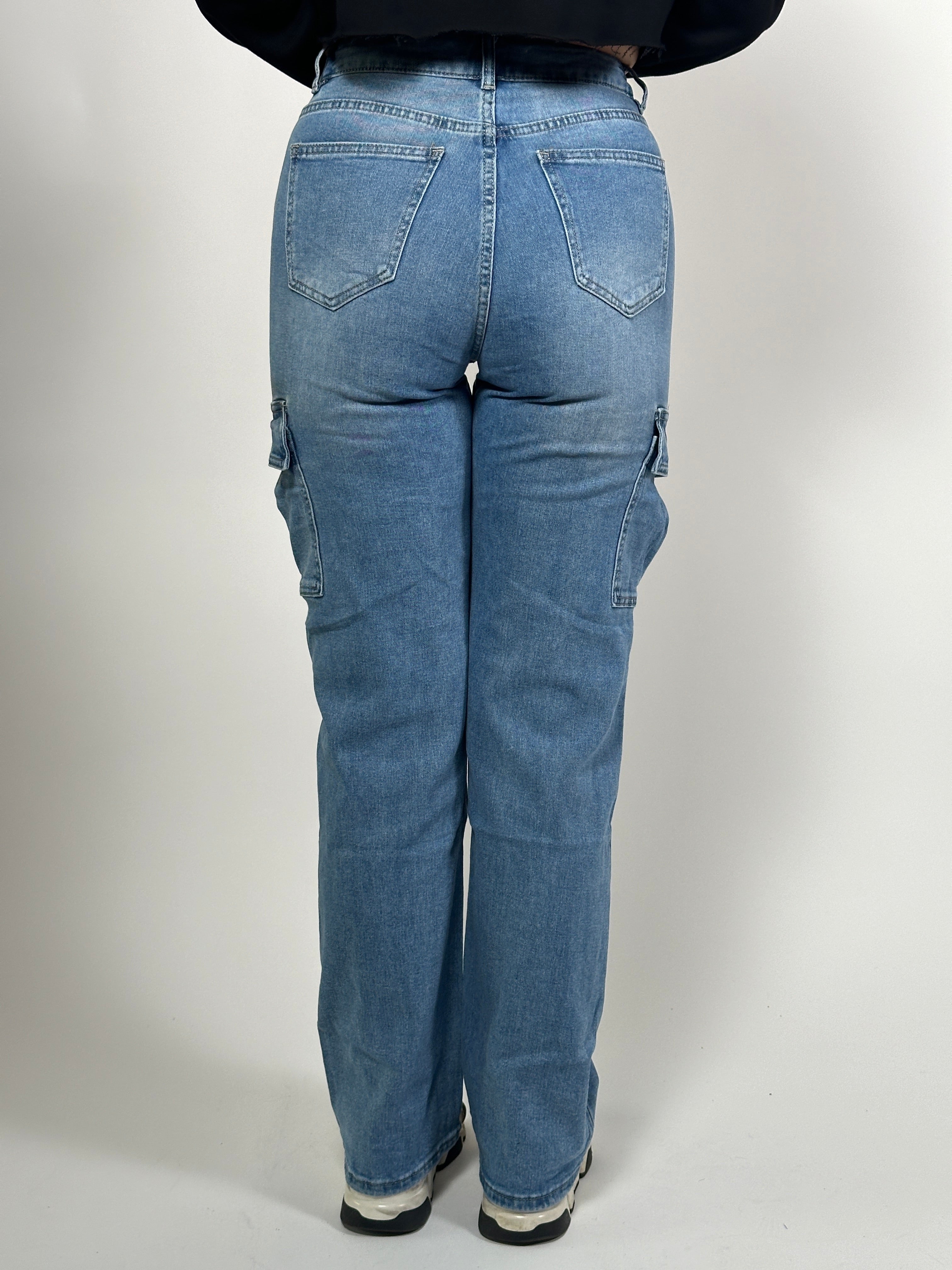 Jeans H 6330 Cargo Blue