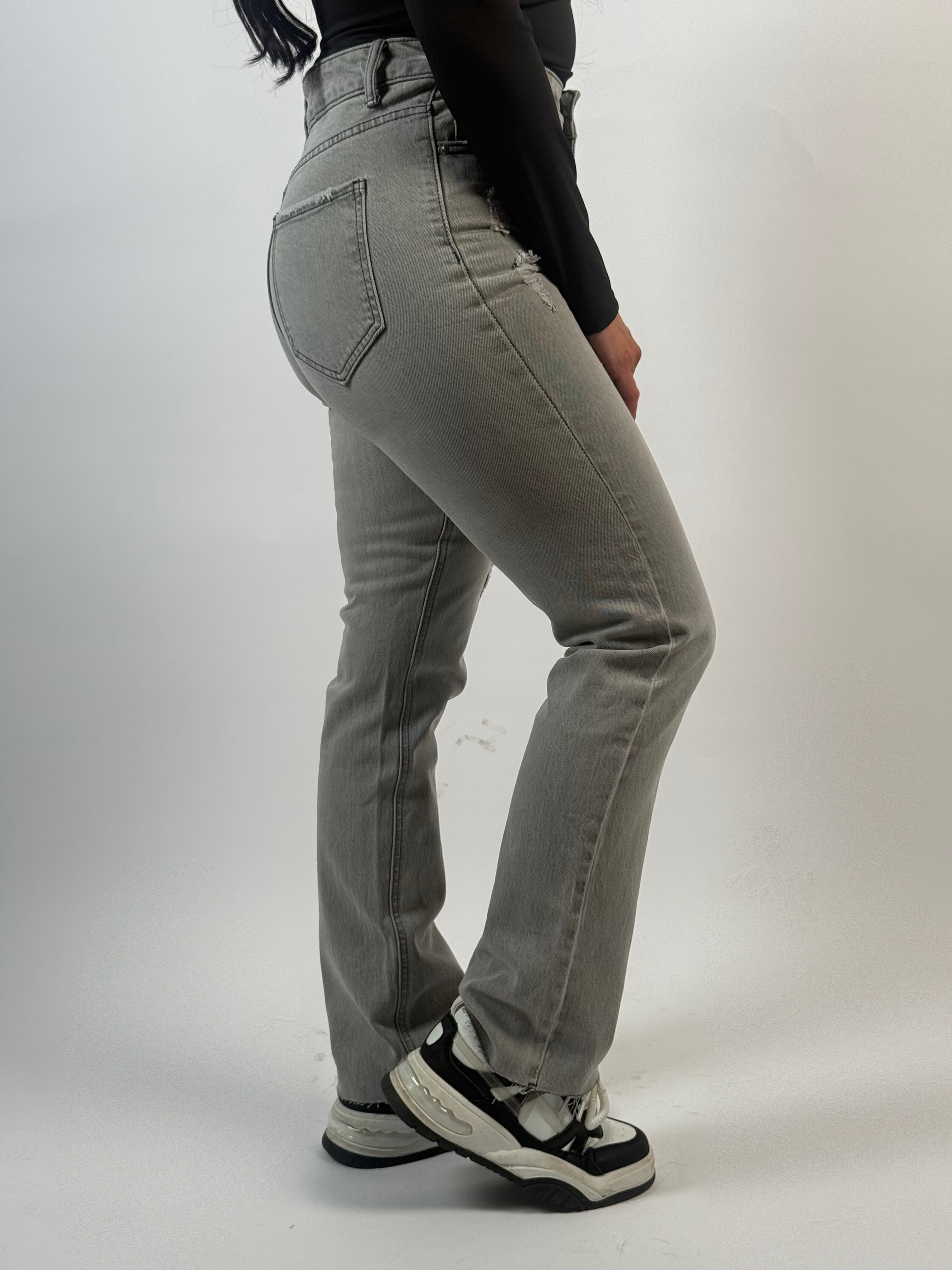 Jeans F 2358 Straight Grijs