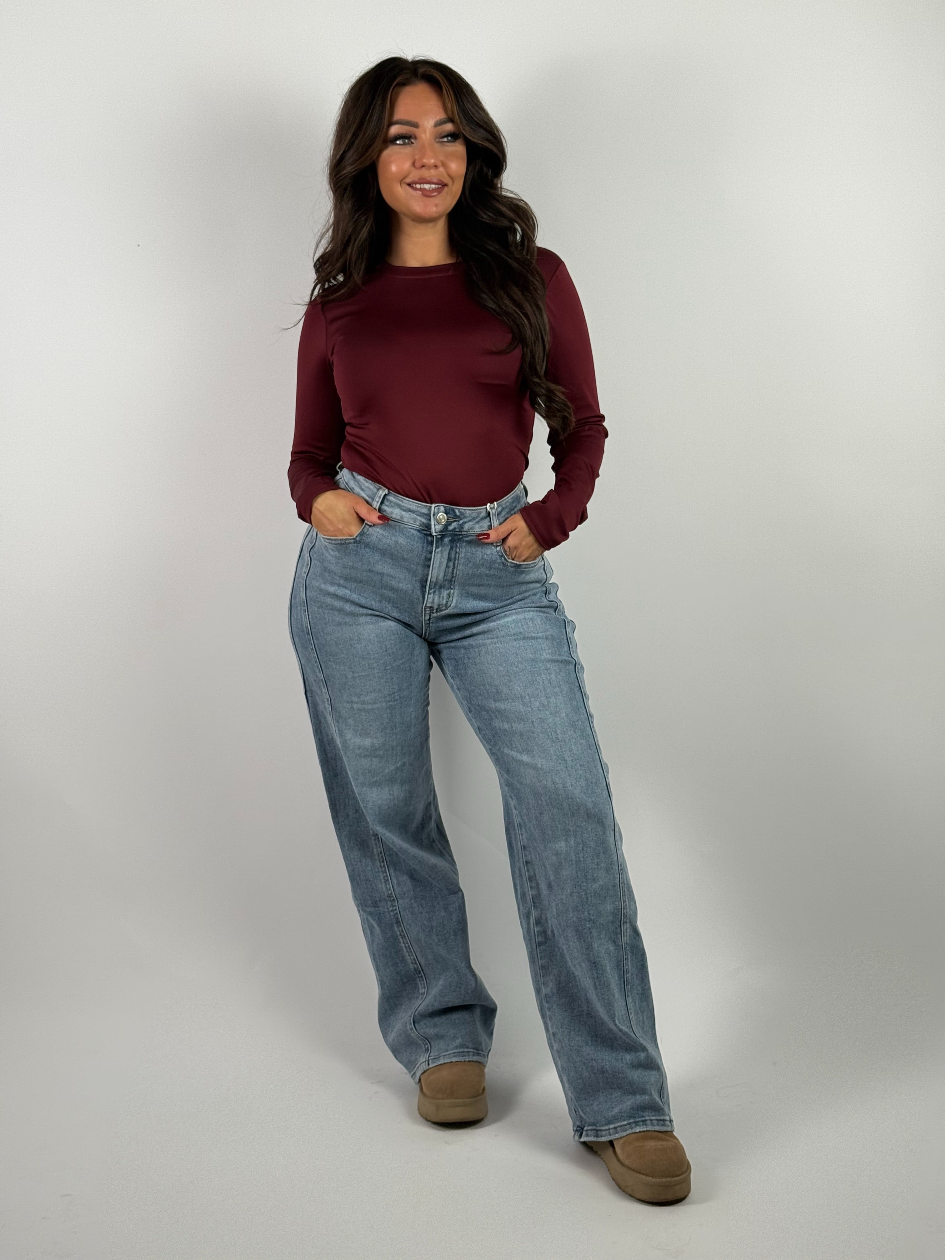 Top Yena Basic 682 Bordeaux