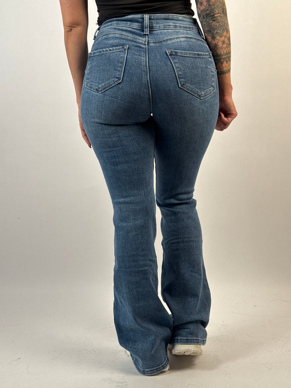 Jeans H 5373-1 Flared Blauw