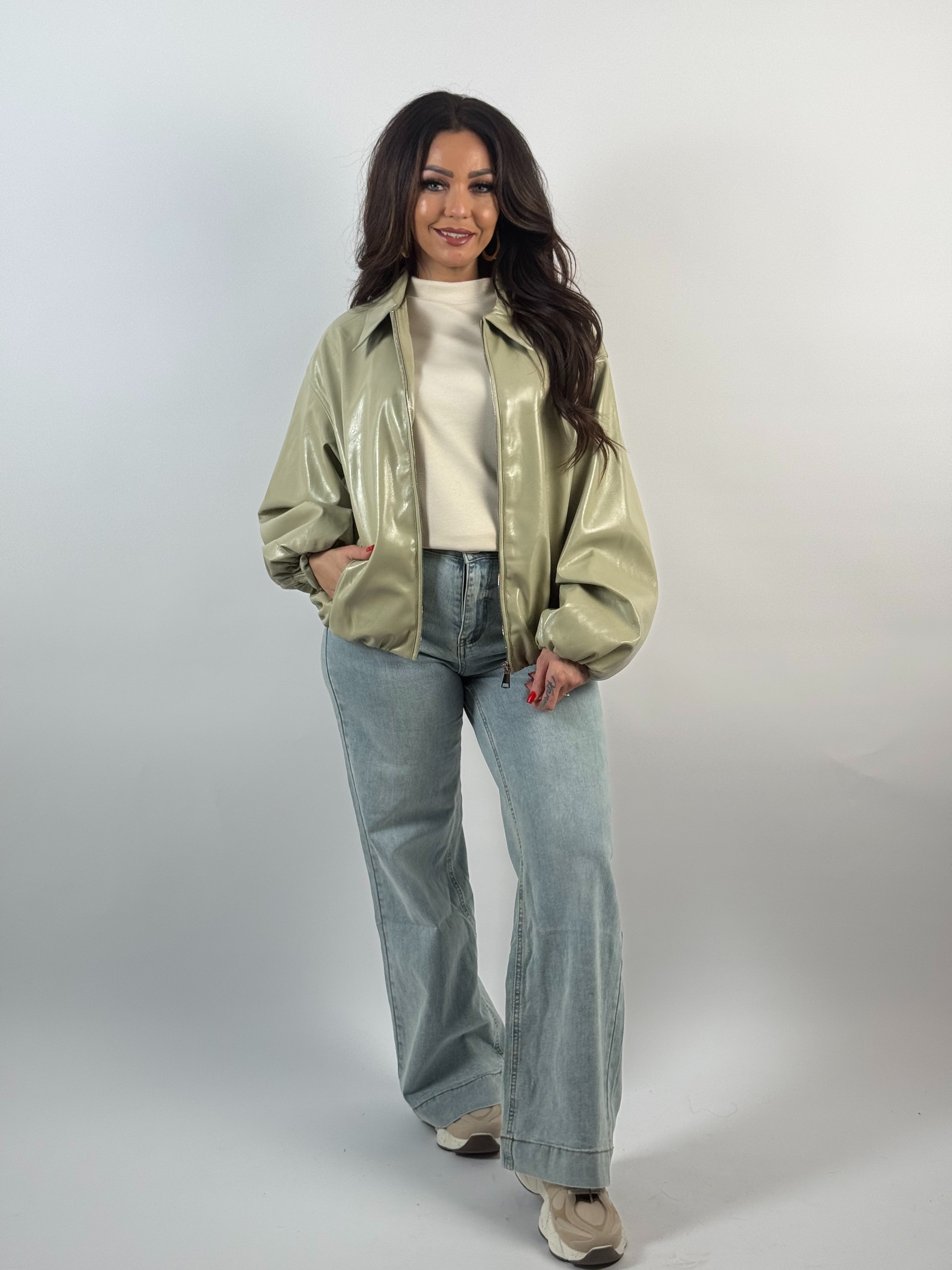 Jack Lak Look Oversized Groen