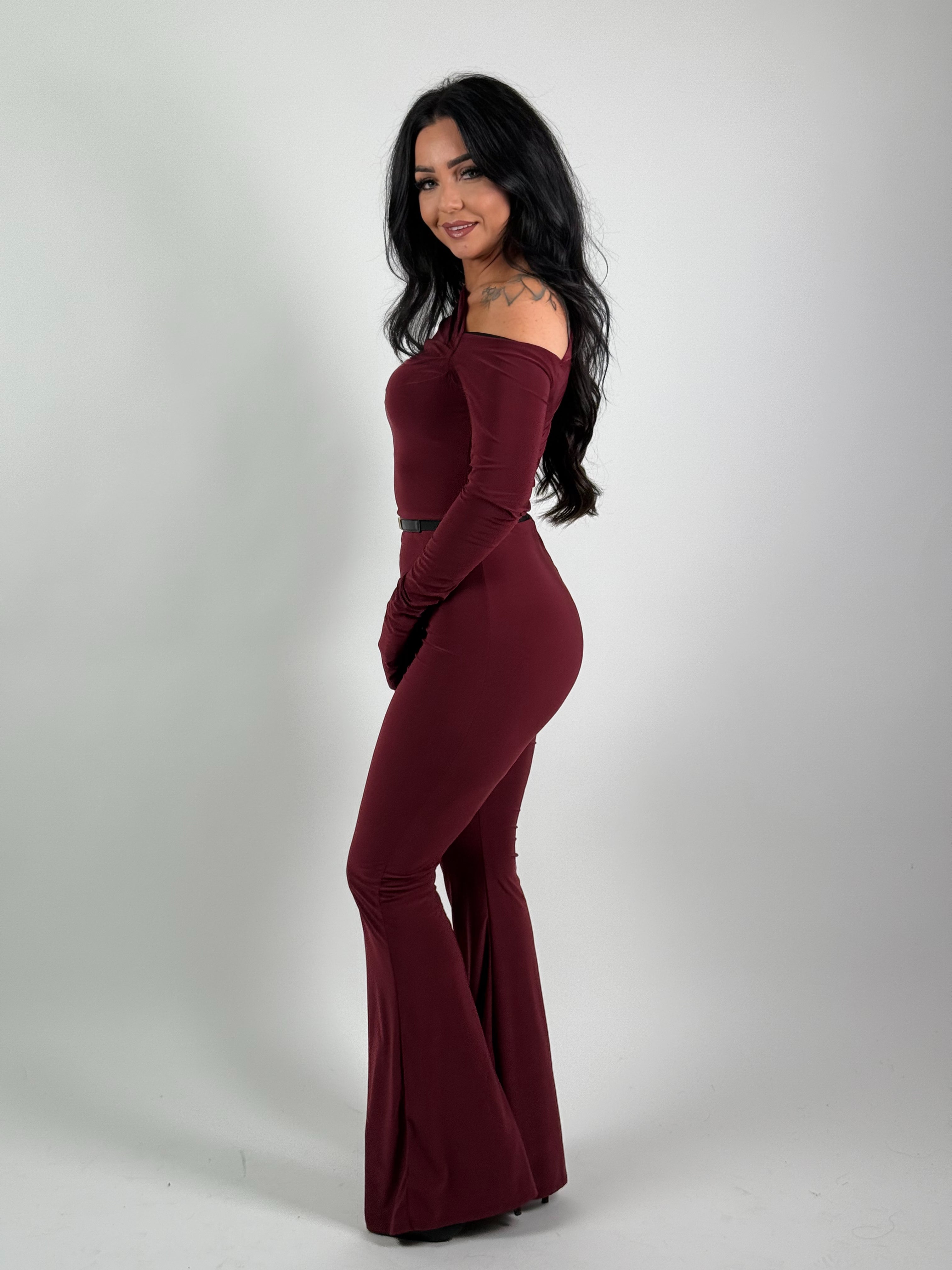 Overall 3158 Cleo Bordeaux