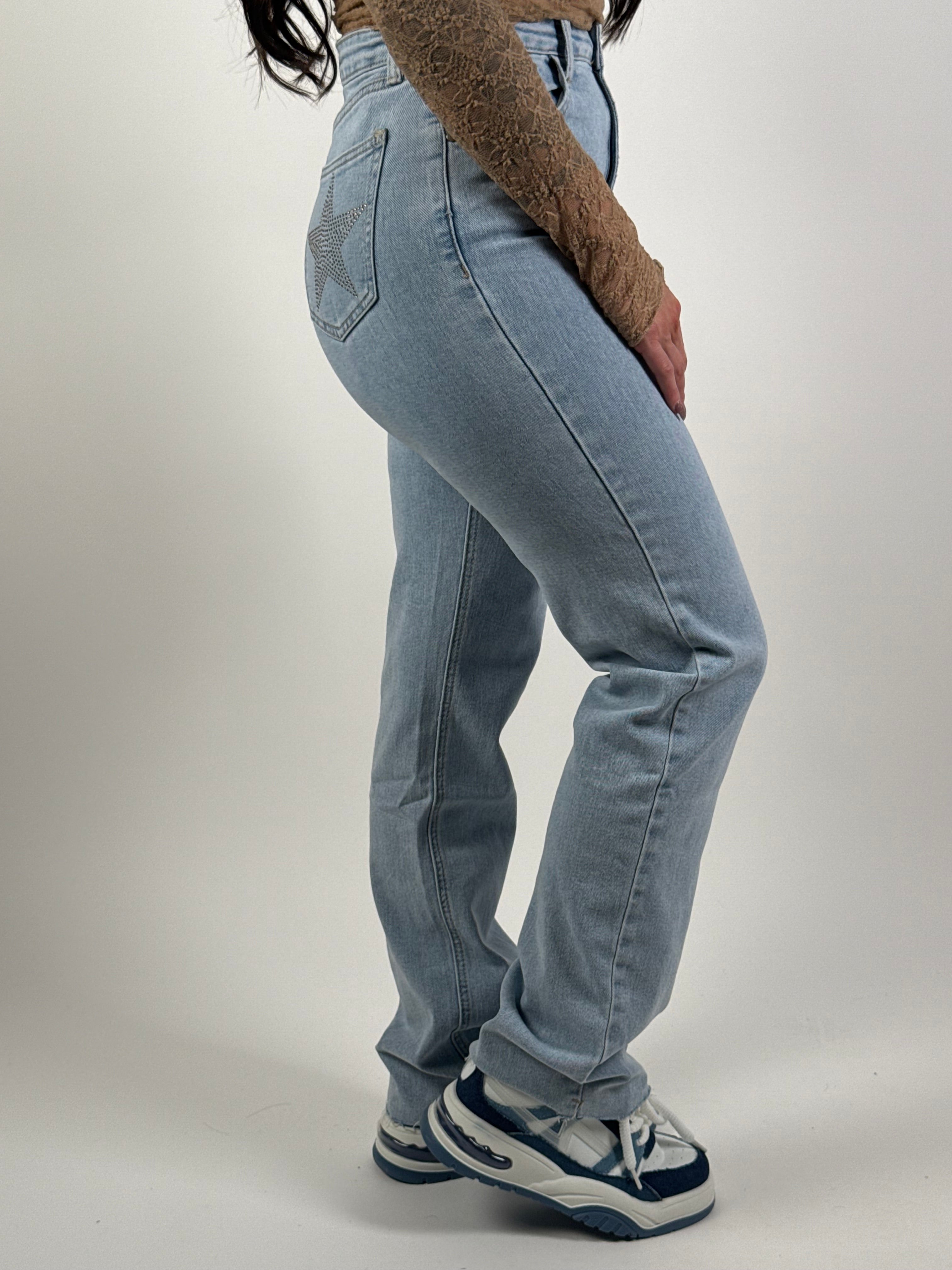 Jeans R 2903 Straight Blauw