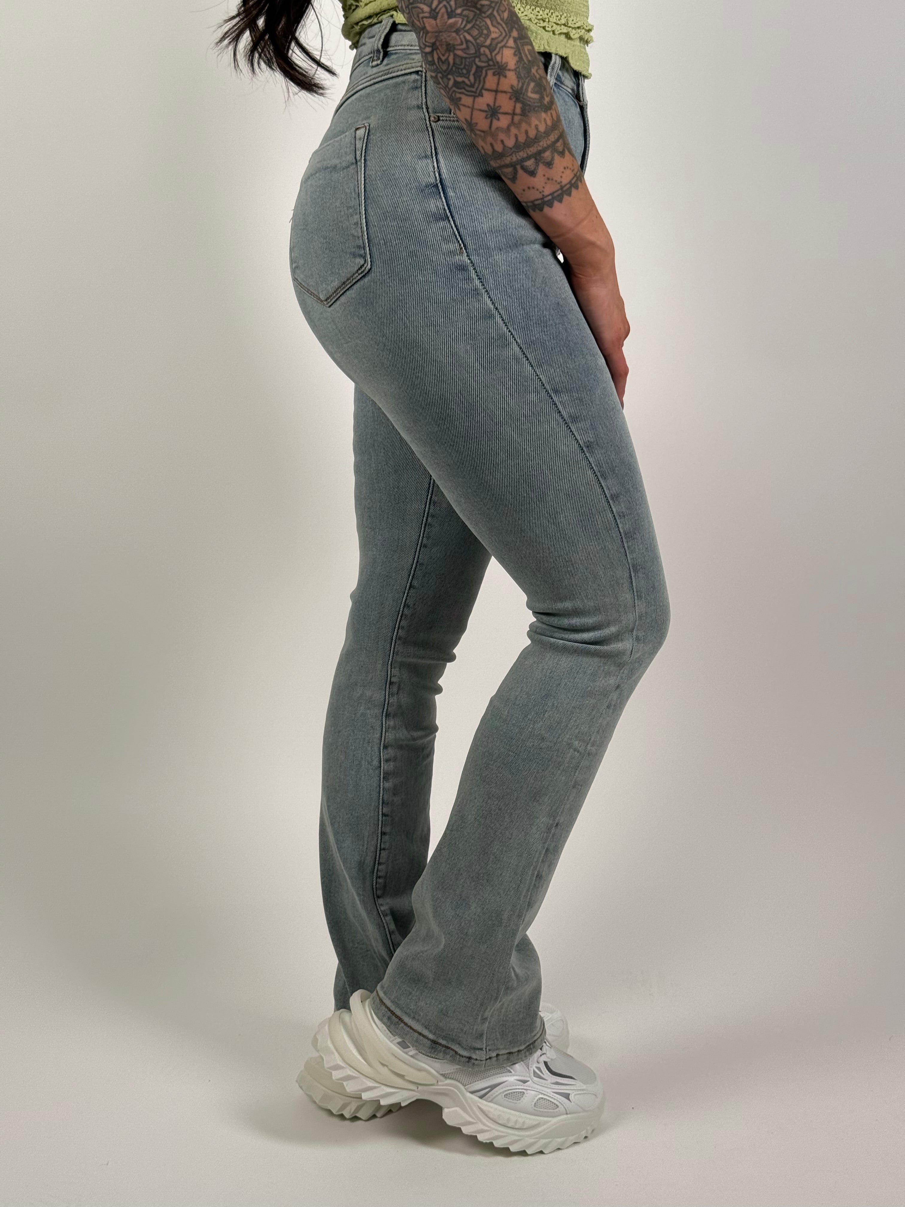 Jeans V 8240 Flared Blauw